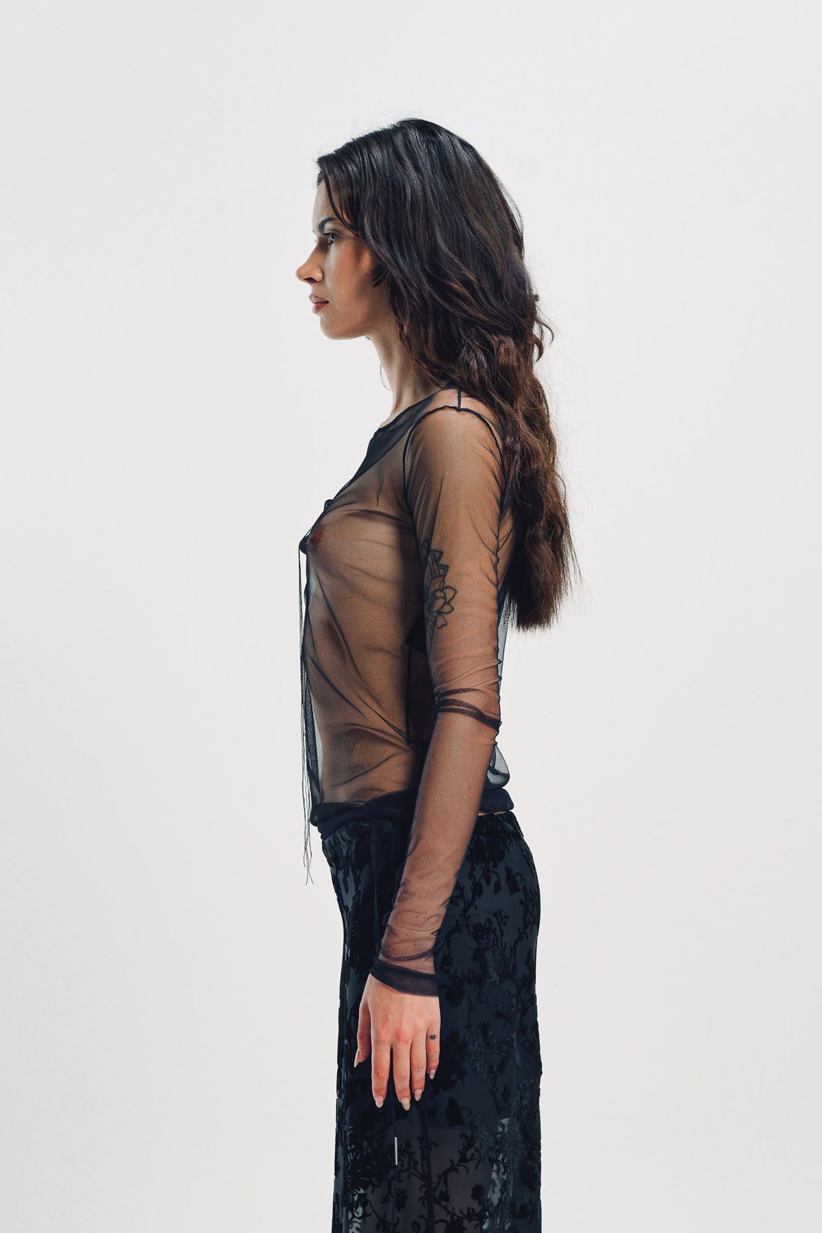 ANN DEMEULEMEESTER | FIENE ''ANGEL DIVINE'' LONG SLEEVE T-SHIRT