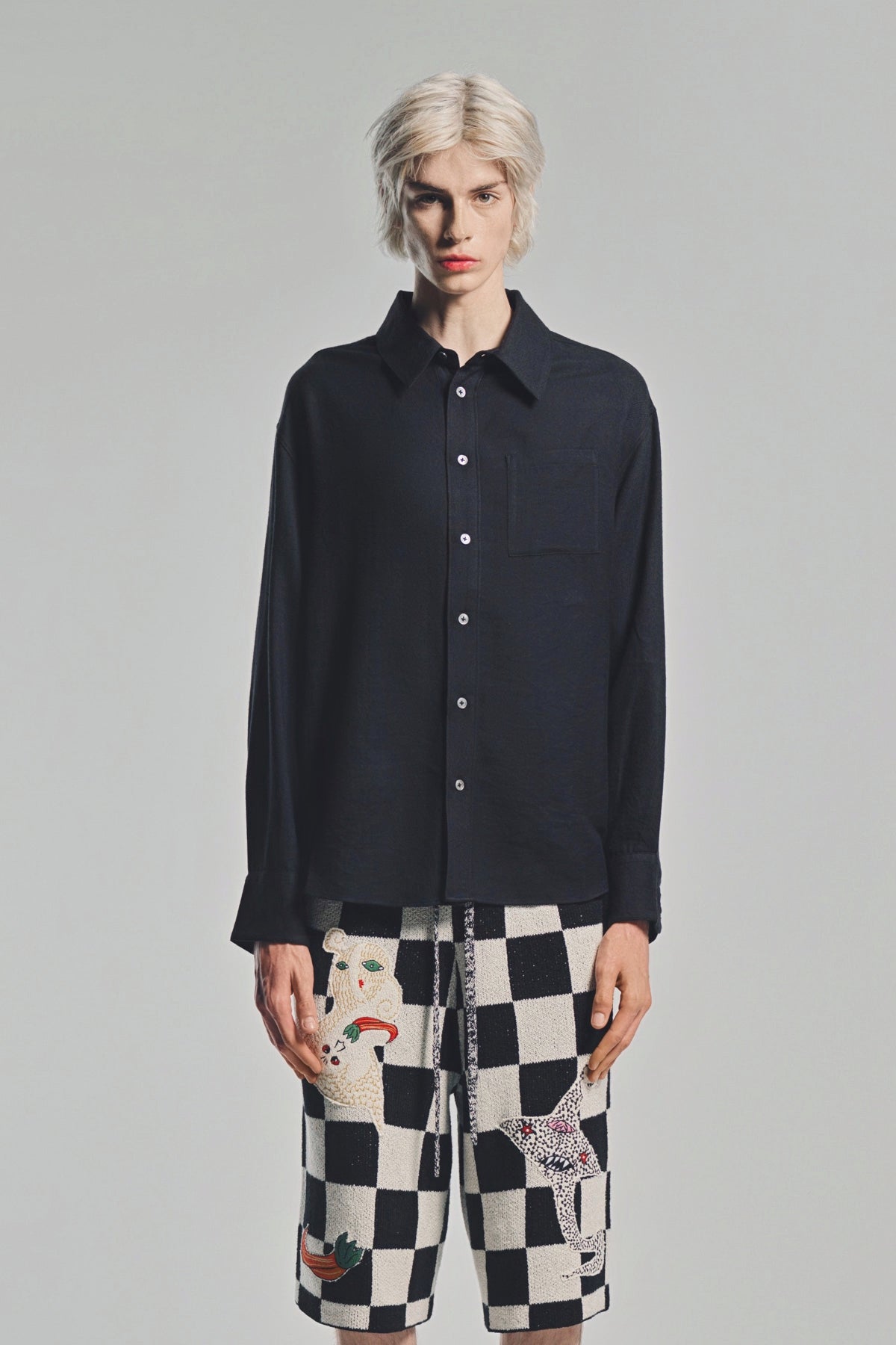 THE ELDER STATESMAN | PASHMINIA BIG SHIRT