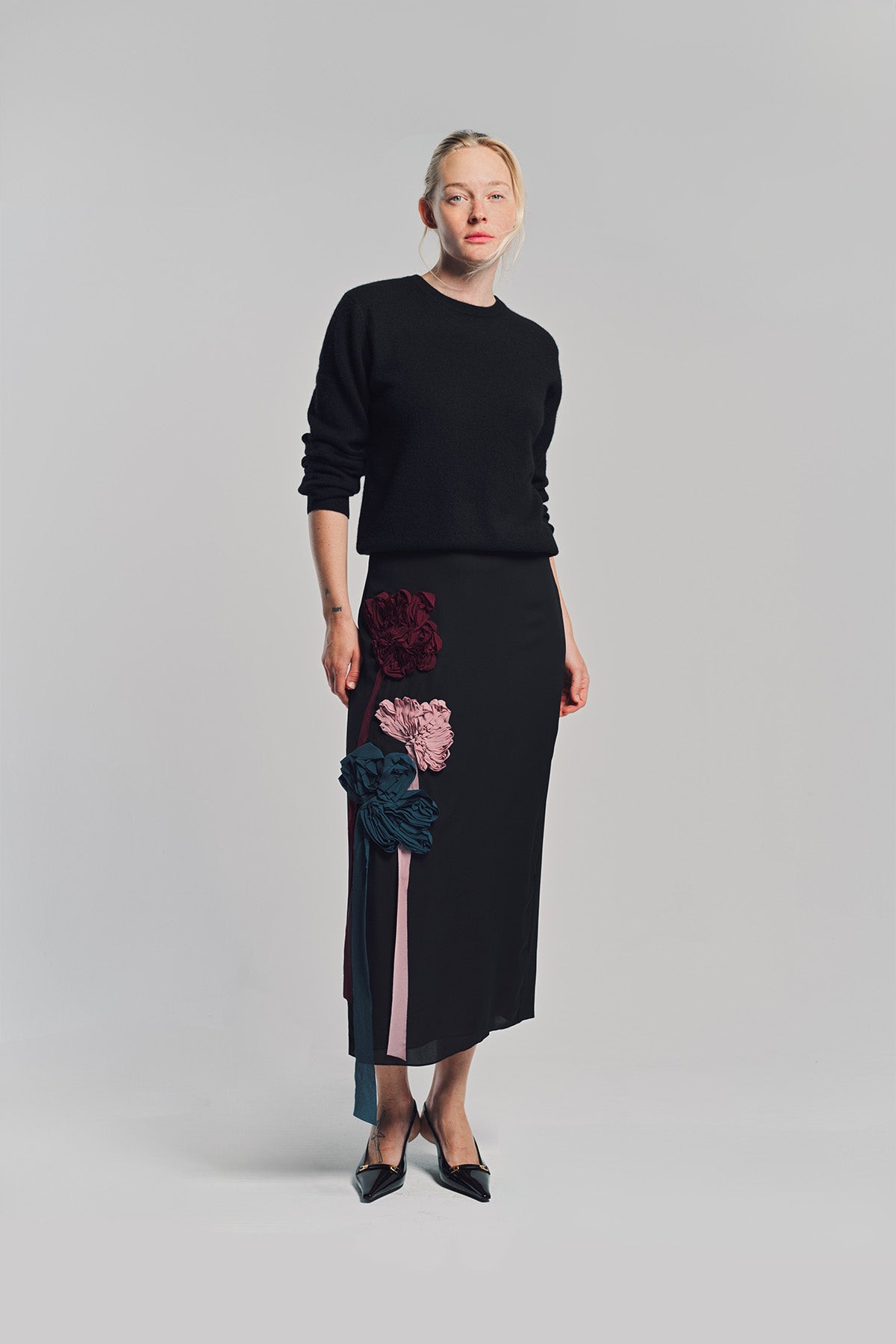 ERDEM | PENCIL MIDI SKIRT
