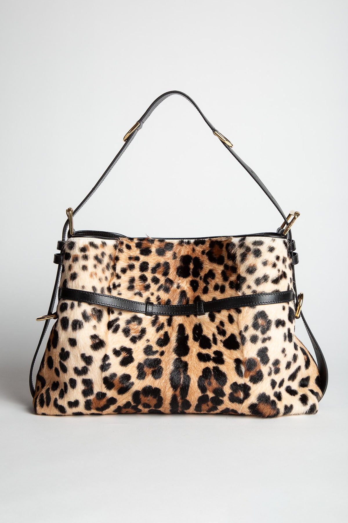 GIVENCHY | MEDIUM VOYOU BAG IN LEOPARD