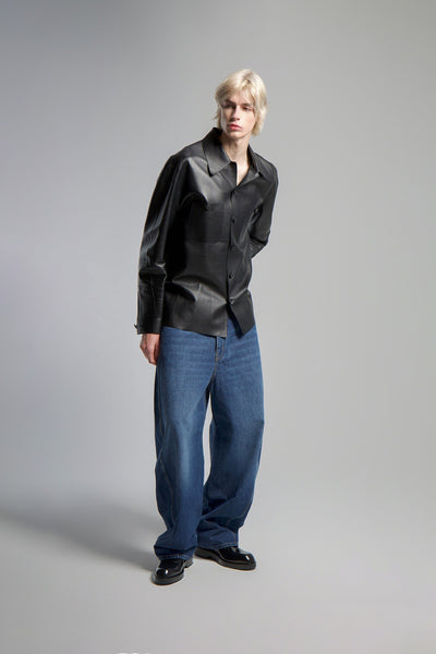 GIVENCHY | COUTURE SEAM WASHED JEANS