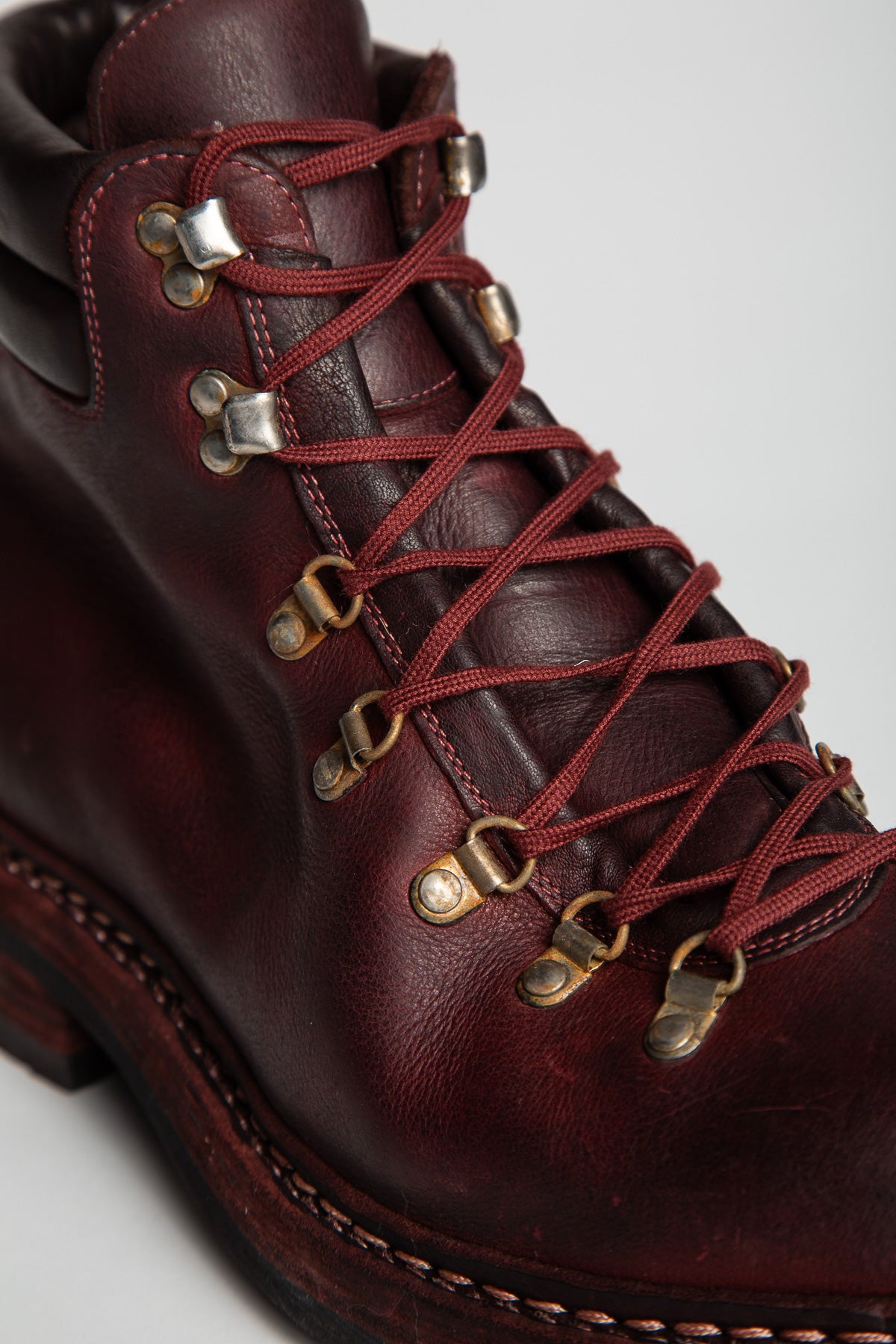GUIDI | 19M GROPPONE FULL GRAIN MOUNTAIN BOOTS