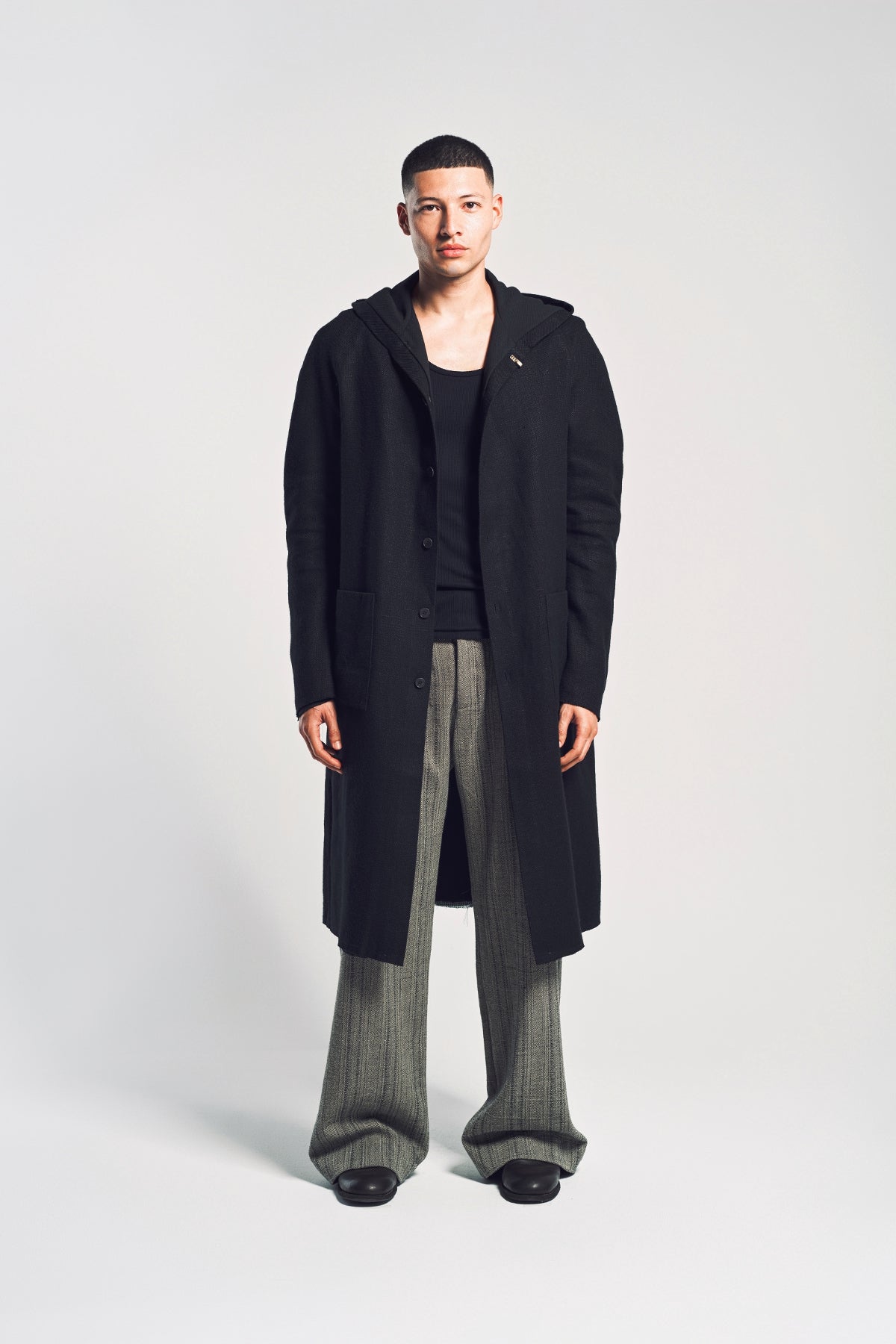 K'ANG | RAGLAN HOODED COAT