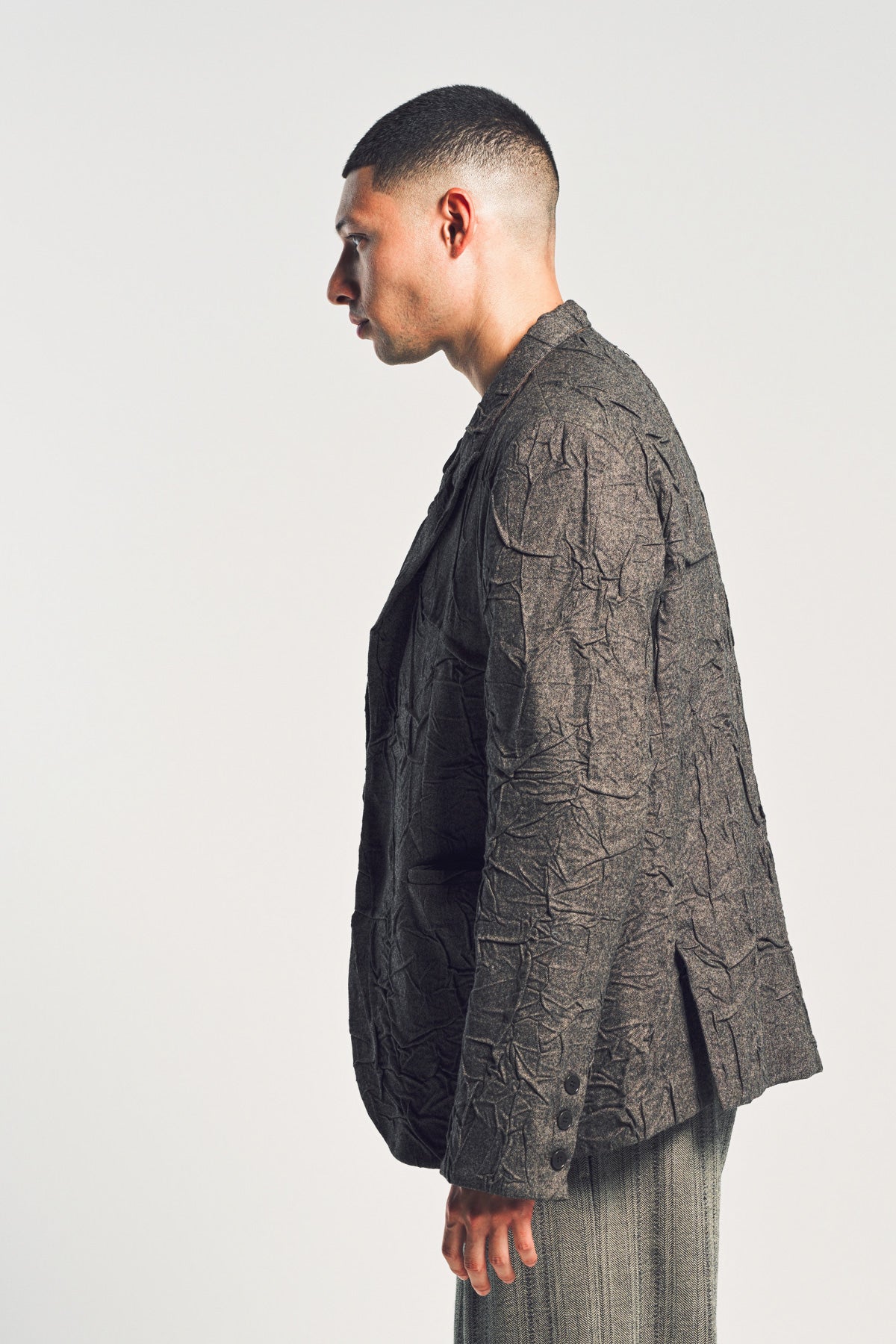 K'ANG | CRINKLE MID FIT BLAZER
