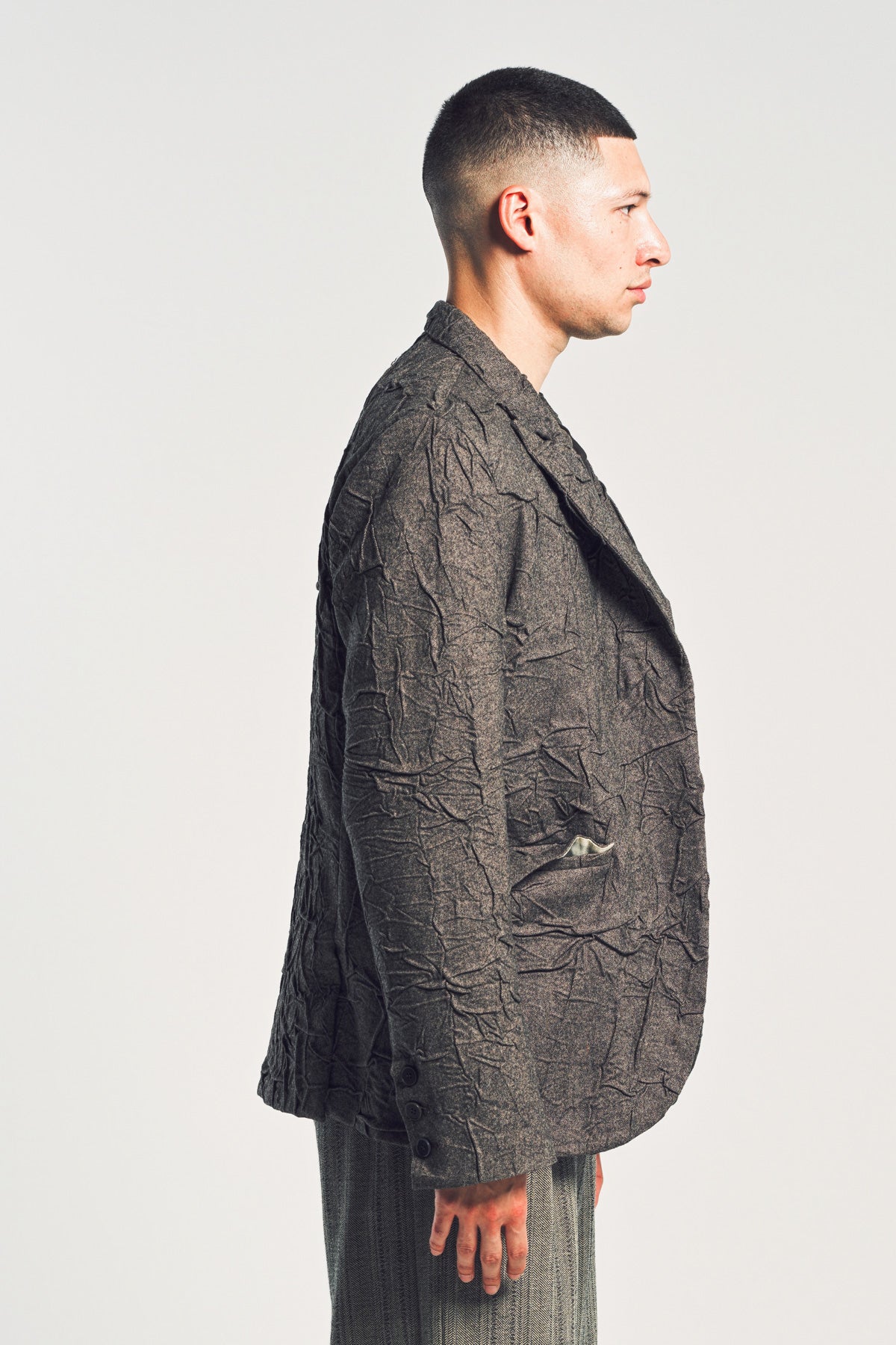 K'ANG | CRINKLE MID FIT BLAZER