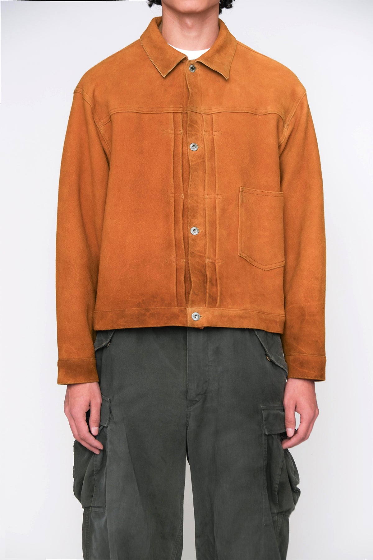 ジャケット・アウター A.PRESSE for everyone suede award jacket Suede blouson jacket in black - A Presse | Mytheresa