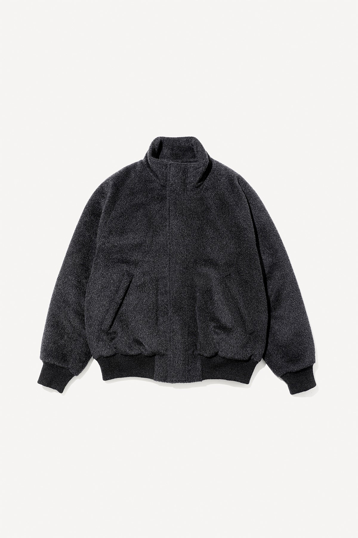 A. PRESSE | BABY ALPACA BEAVER CLOTH JACKET