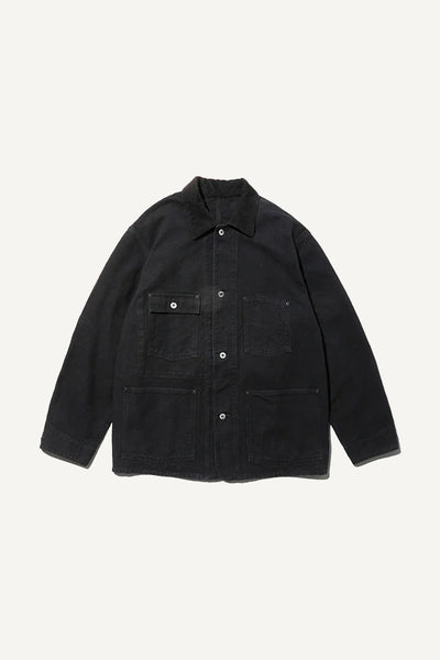 A.PRESSE | VINTAGE SILK HEMP COVERALL JACKET