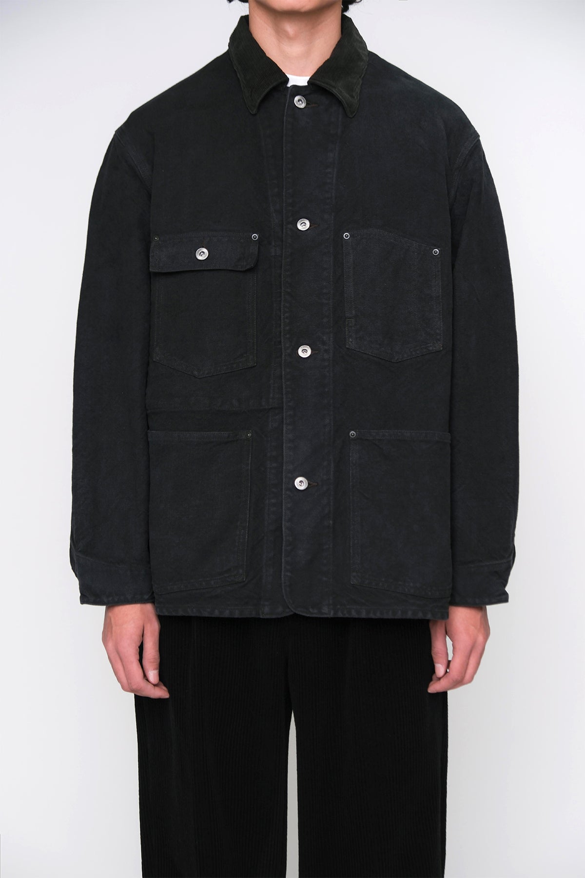 A. PRESSE | VINTAGE SILK HEMP COVERALL JACKET