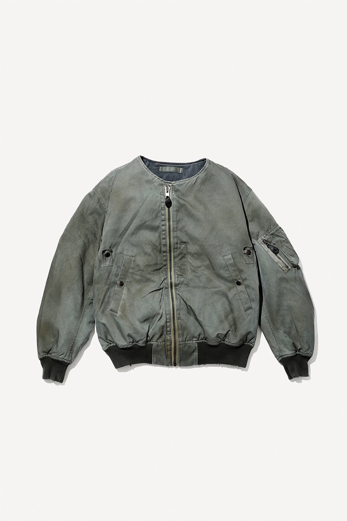 A.PRESSE | SILK NEP TYPE A-1 JACKET