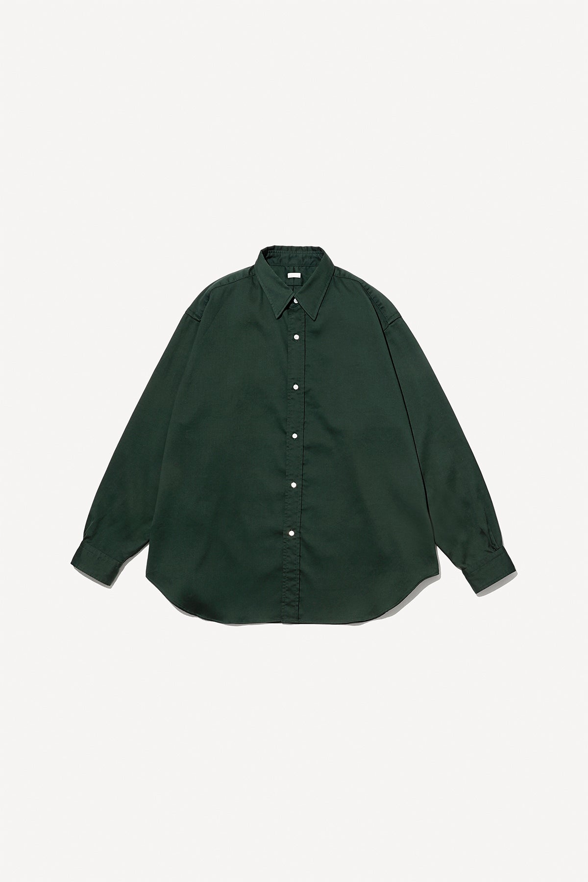 A. PRESSE | DOUBLE WEAVE TWILL REGULAR COLLAR SHIRT