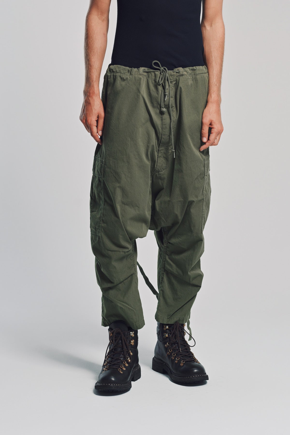 JUNYA WATANABE | NEEDLES DROP CROTCH PANTS