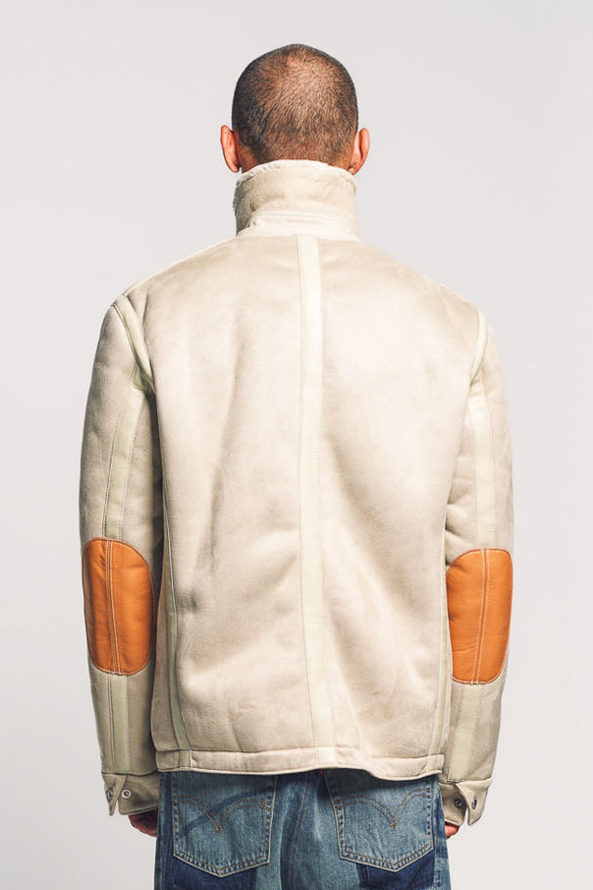 JUNYA WATANABE | BOA MOUTON LEATHER JACKET