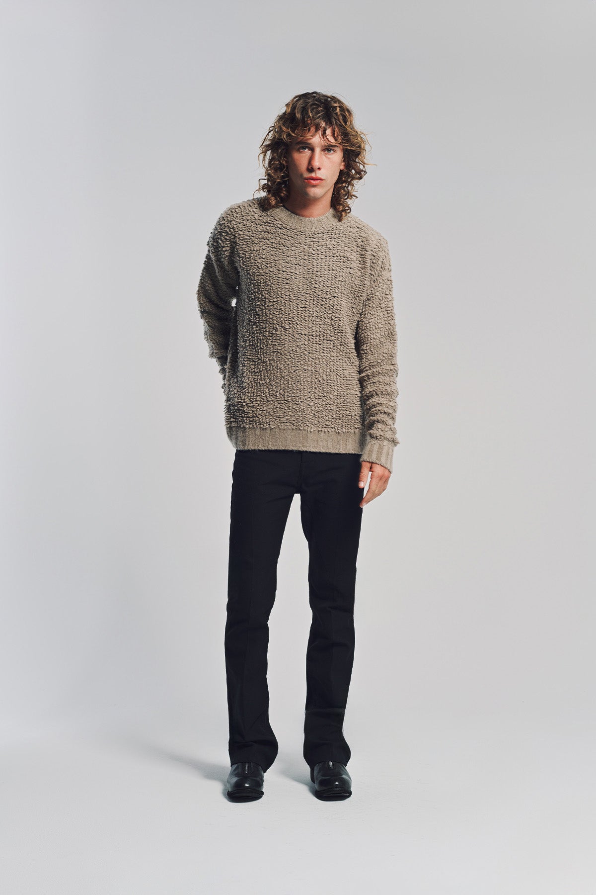 AVANT TOI | FROSTED FURRY SWEATER