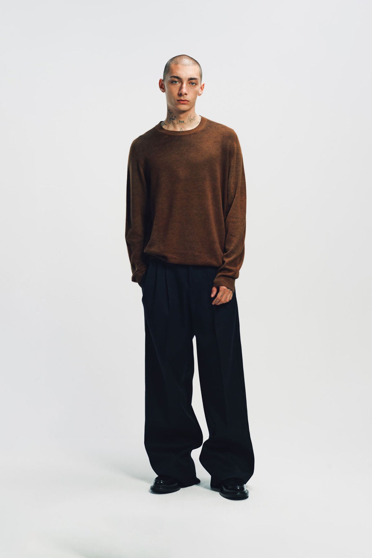 AVANT TOI | REVERSIBLE PAINTED SWEATER