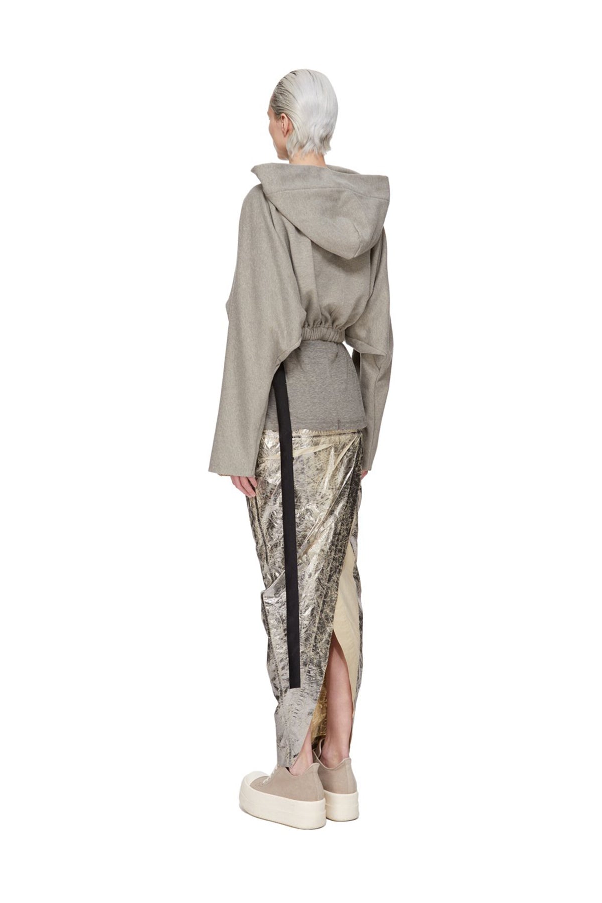 RICK OWENS DRKSHDW | CROPPED HOODED TUNIC