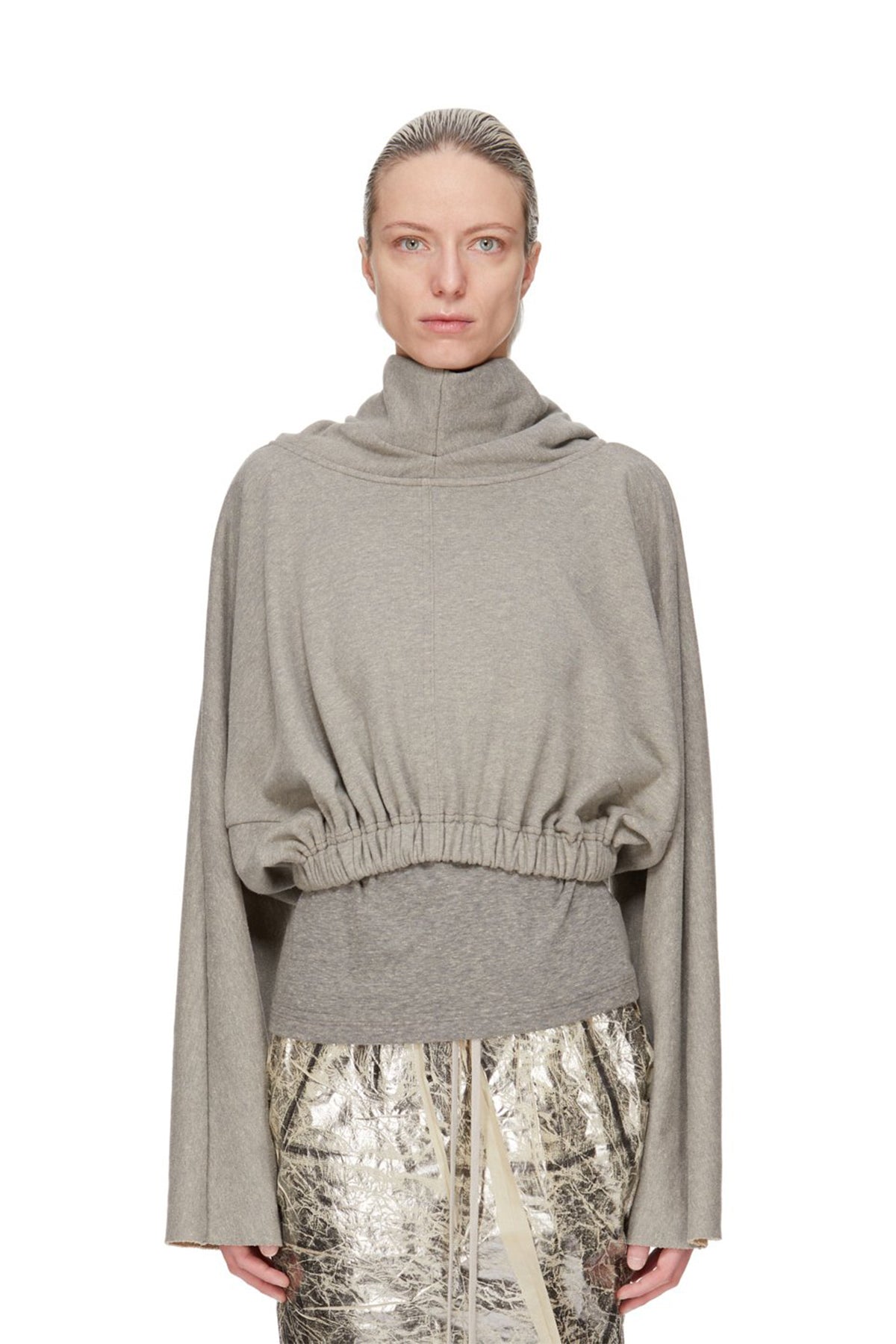 RICK OWENS DRKSHDW | CROPPED HOODED TUNIC