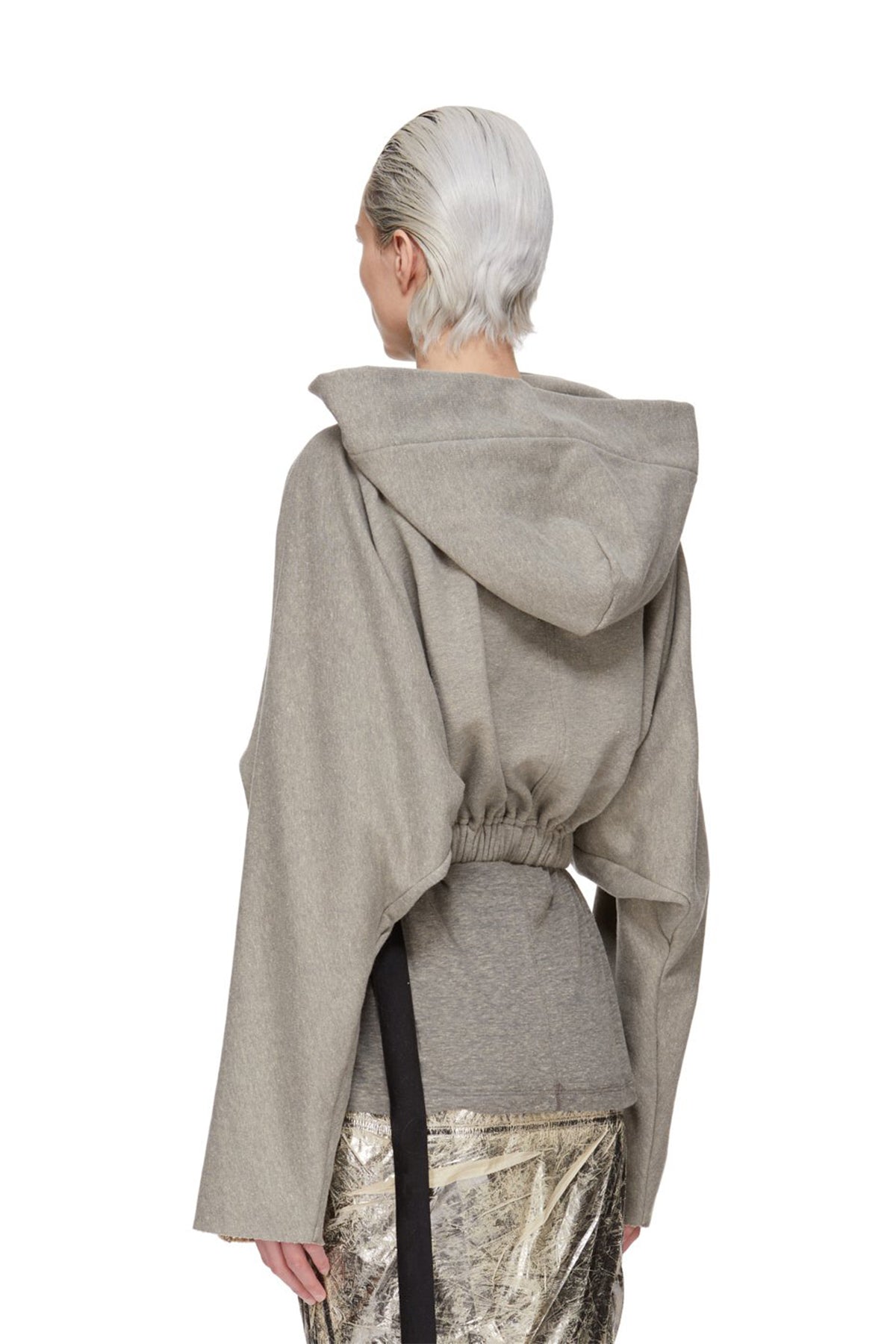 RICK OWENS DRKSHDW | CROPPED HOODED TUNIC