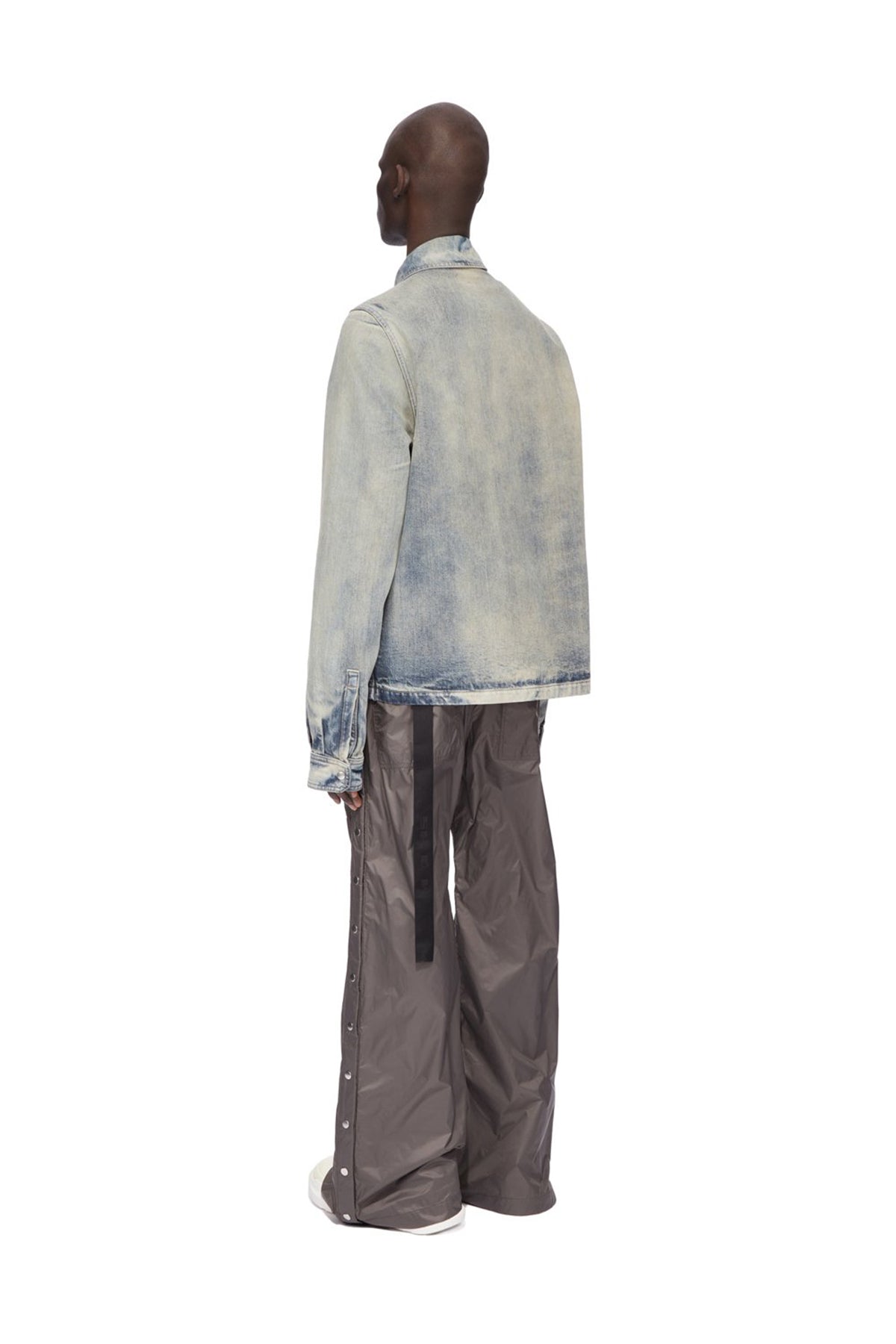 RICK OWENS DRKSHDW | DENIM CONCEALED ZIPFRONT JACKET