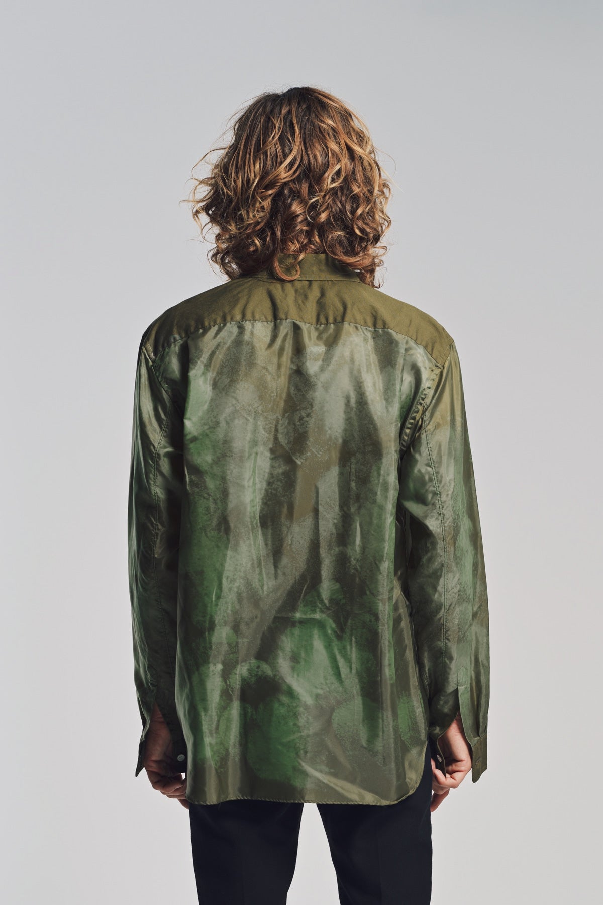 COMME DES GARCONS HOMME PLUS | TAFFETA LONG SLEEVE SHIRT
