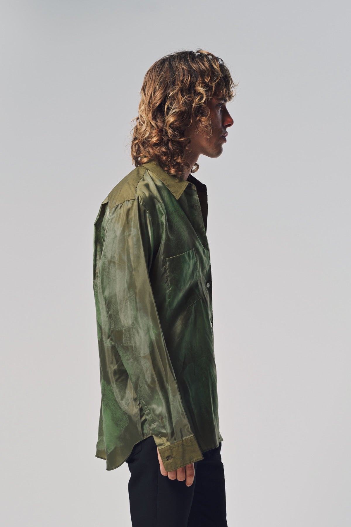 トップス \"COMME de GARCONS HOMME PLUS\"Long Sleeve Comme des Garçons Homme Plus Men's' Asymmetric Long Sleeve T