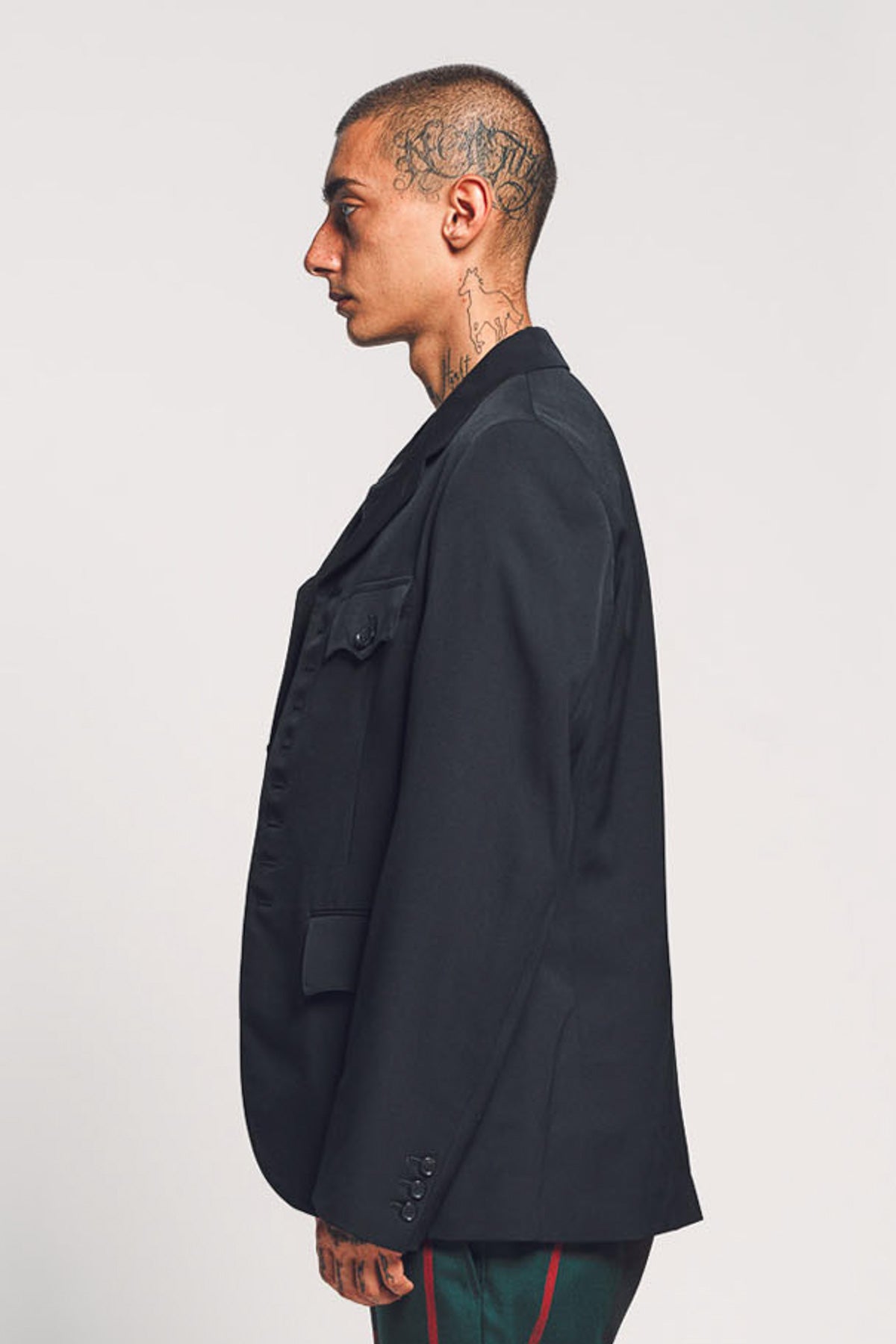 COMME DES GARCONS HOMME PLUS | WOOL GABARDINE BLAZER