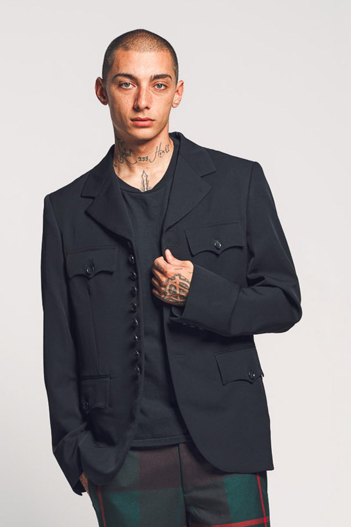 COMME DES GARCONS HOMME PLUS | WOOL GABARDINE BLAZER