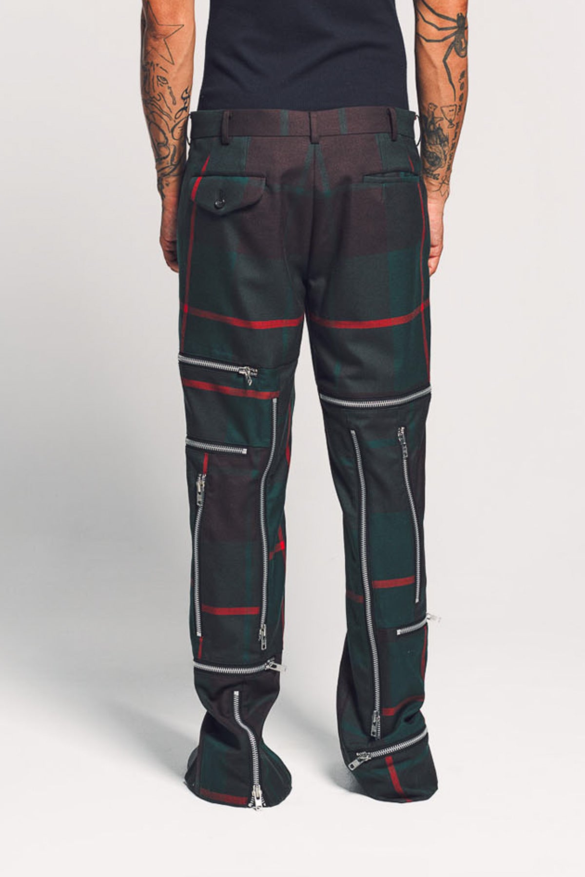 COMME DES GARCONS HOMME PLUS | TARTAN PANTS