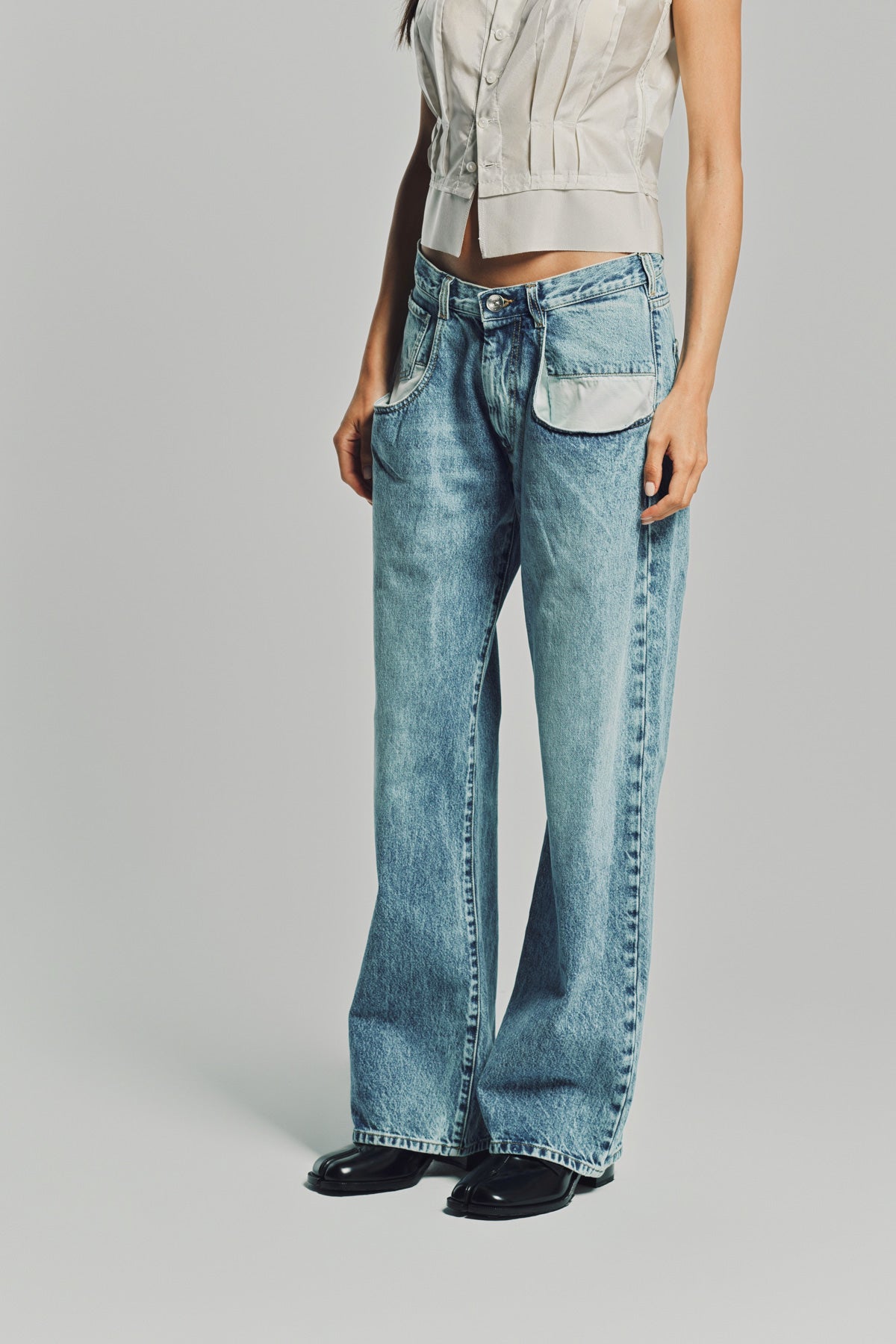 MAISON MARGIELA | CONTRAST POCKET JEANS
