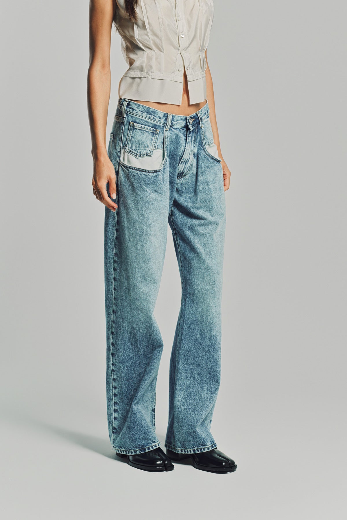 MAISON MARGIELA | CONTRAST POCKET JEANS