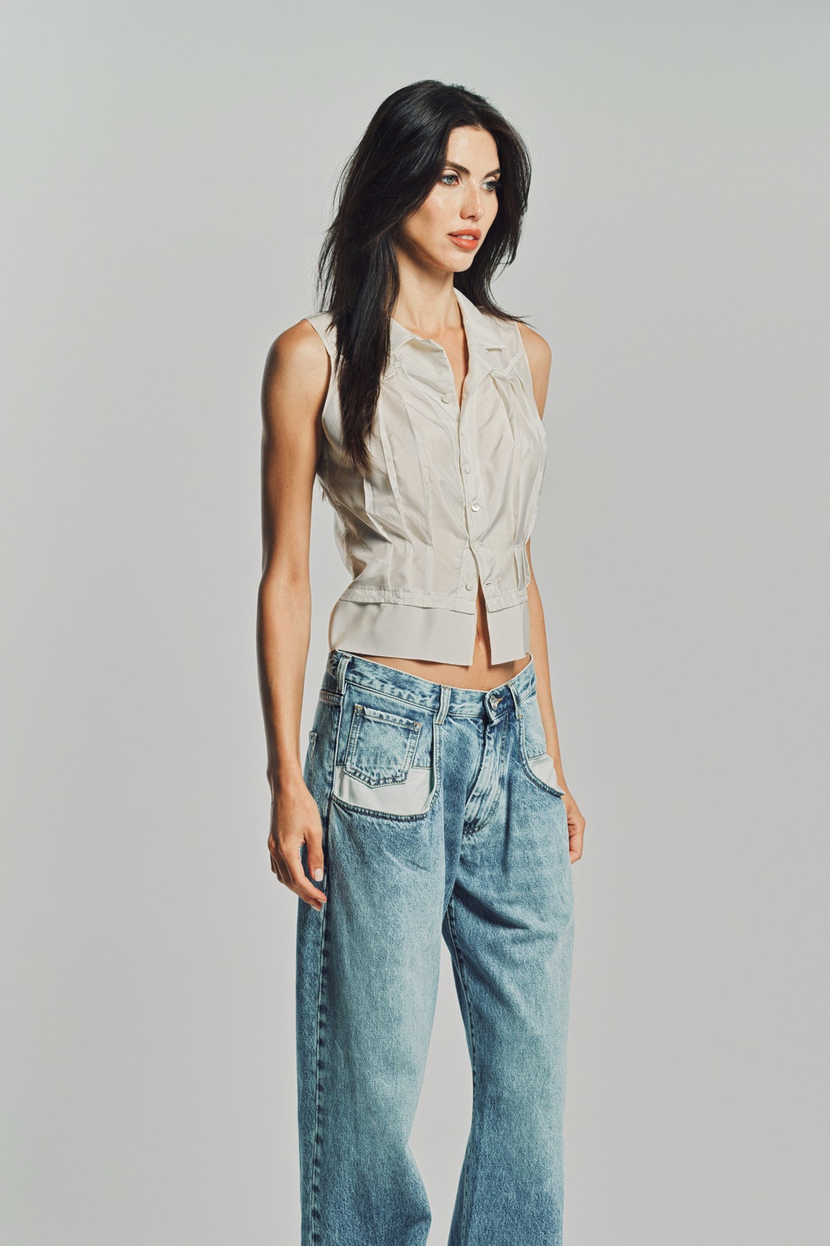 MAISON MARGIELA | SILK TOP