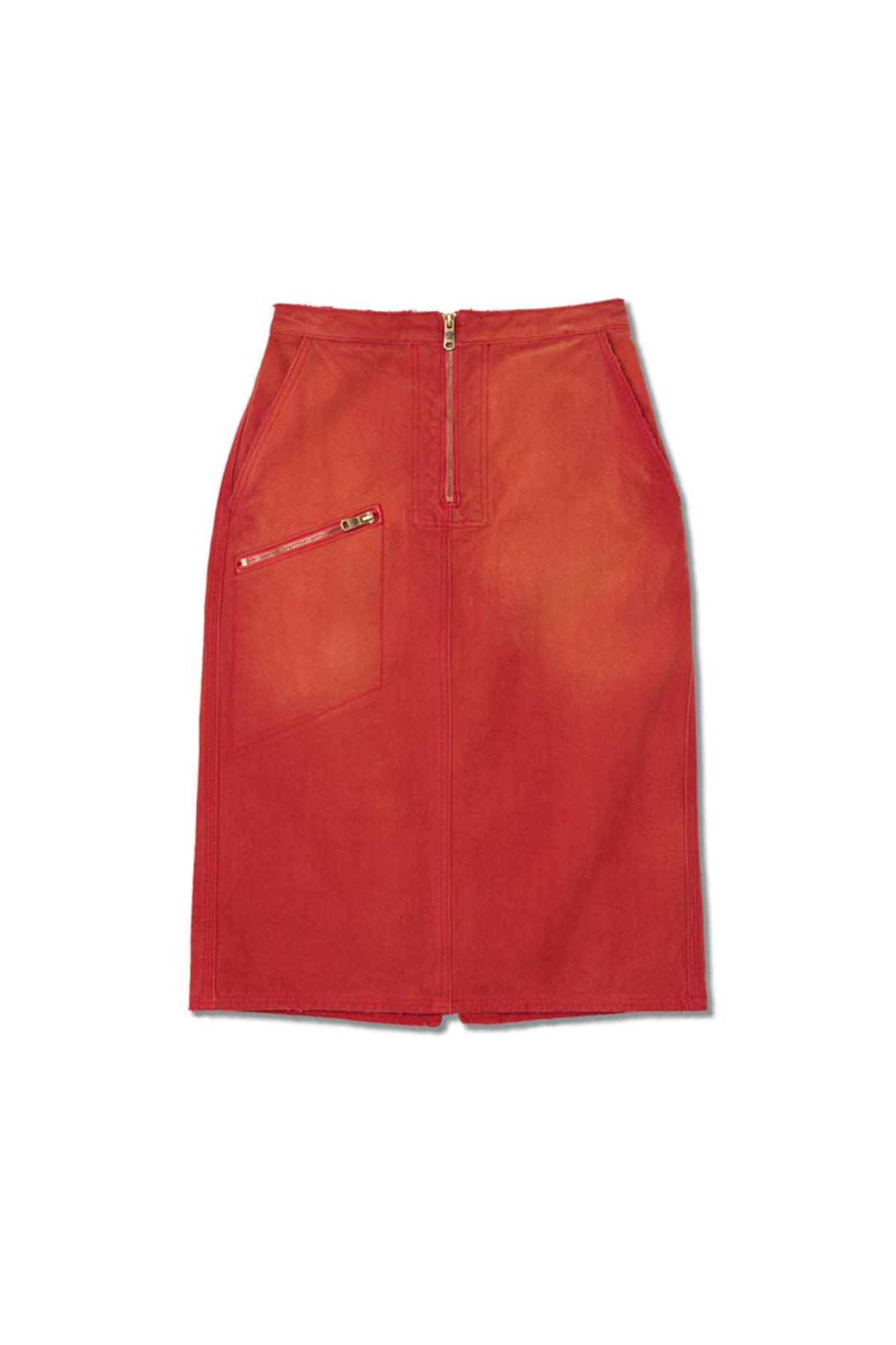 WILLY CHAVARRIA | WORKWEAR ZIPPED SKIRT