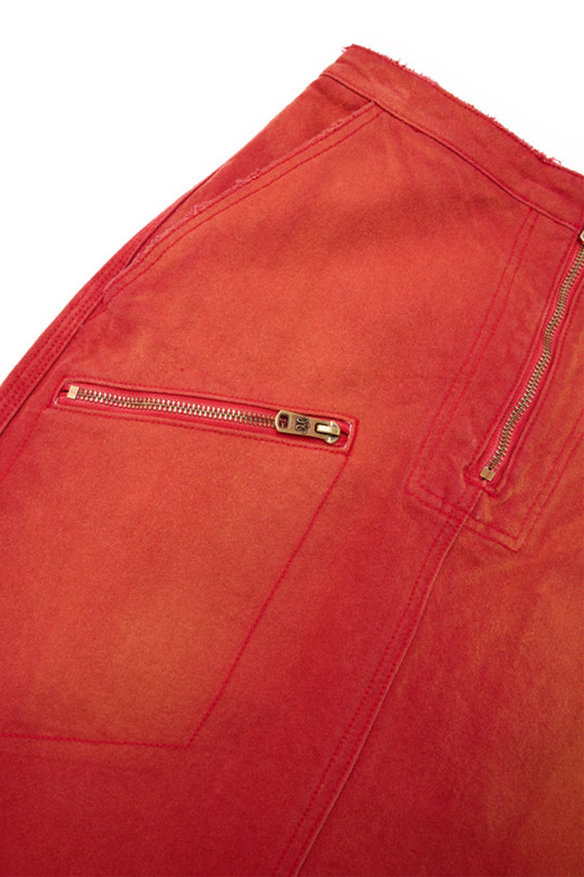 WILLY CHAVARRIA | WORKWEAR ZIPPED SKIRT