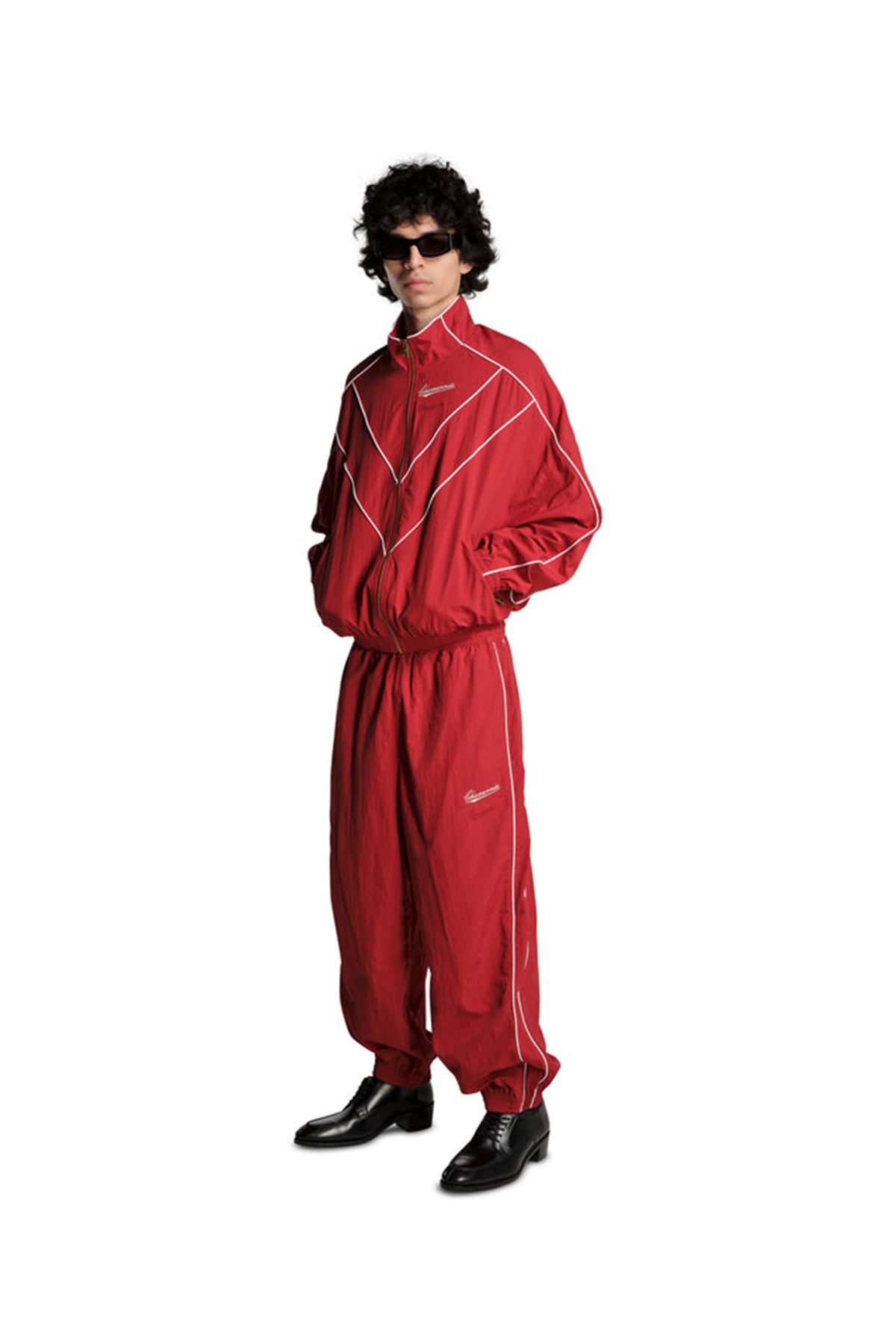 WILLY CHAVARRIA | RED BAD BOY TRACK PANTS