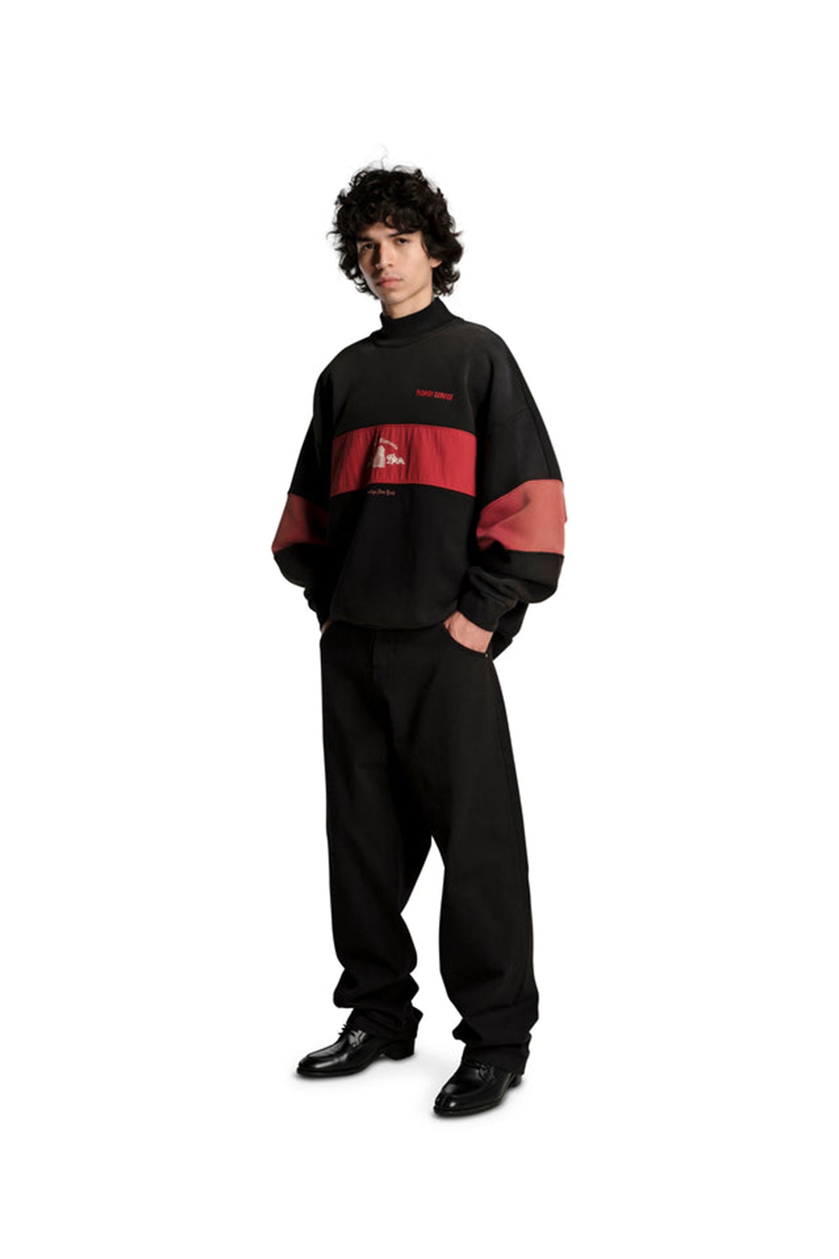 WILLY CHAVARRIA | BLACK CASA DE CHAVARRIA CREWNECK