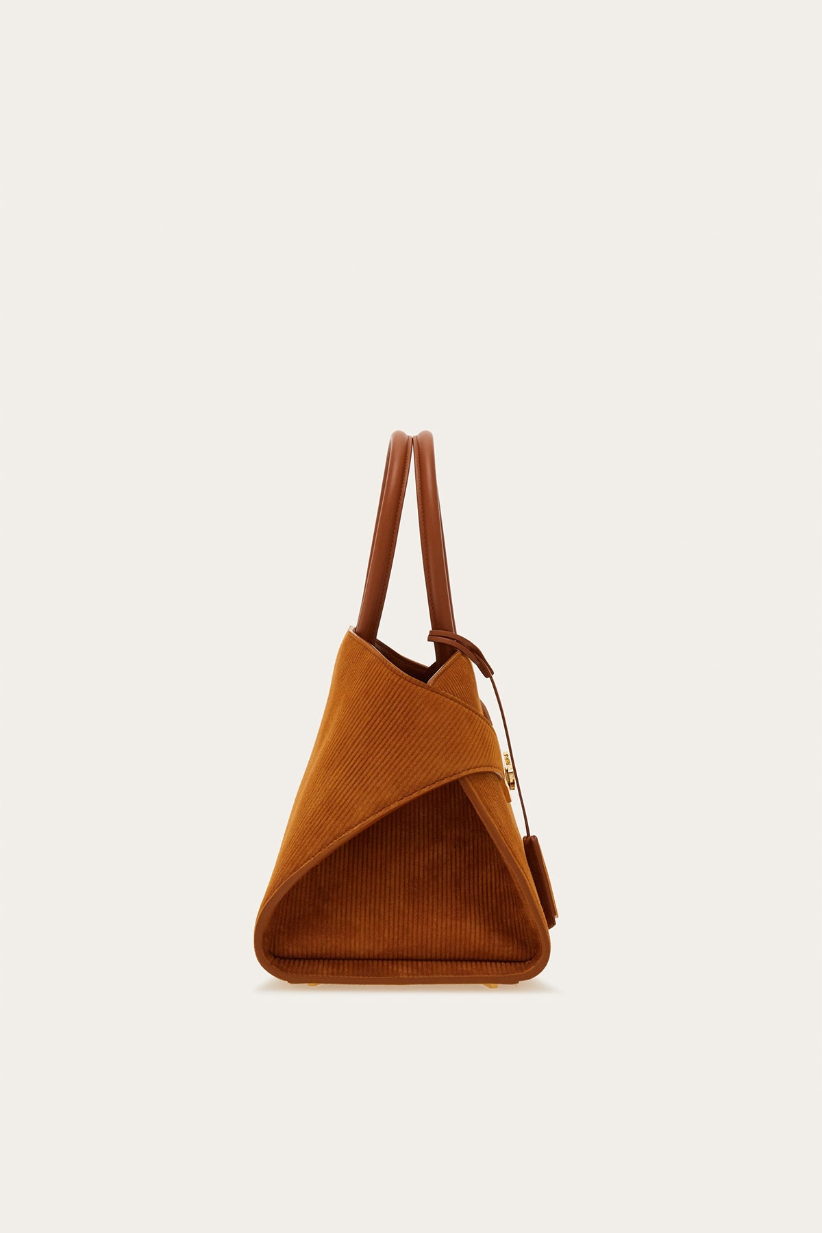 FERRAGAMO | HUG SUEDE CORDUROY BAG