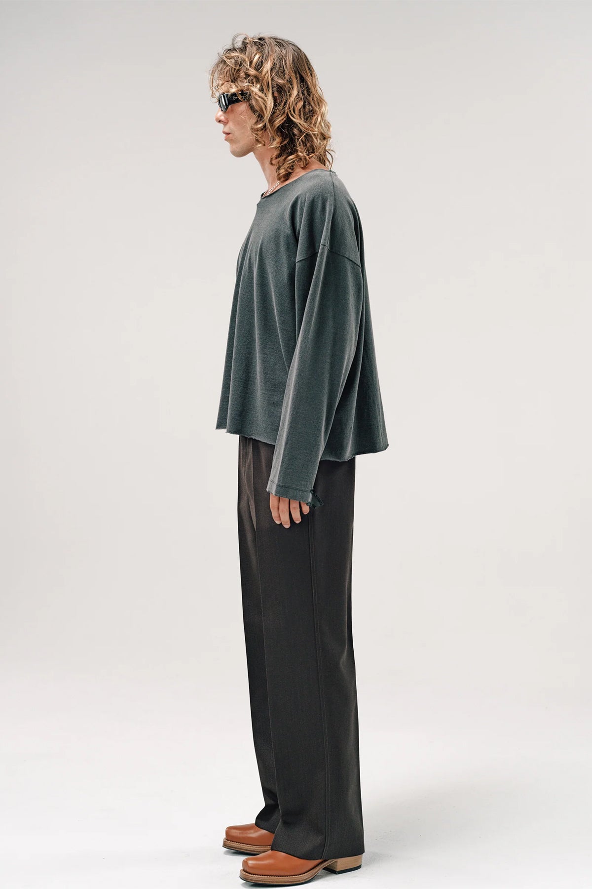 SECOND/LAYER | THRASHER LONG SLEEVE TEE