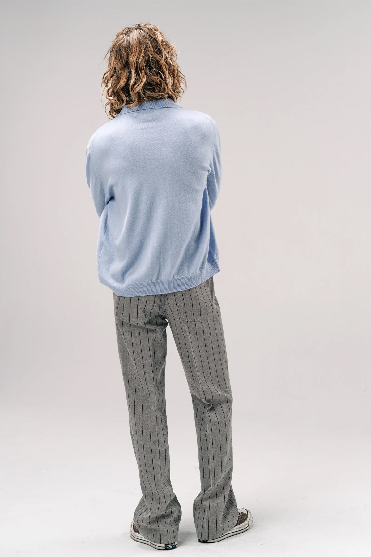SECOND/LAYER | PINSTRIPE VALLUCO PANTS