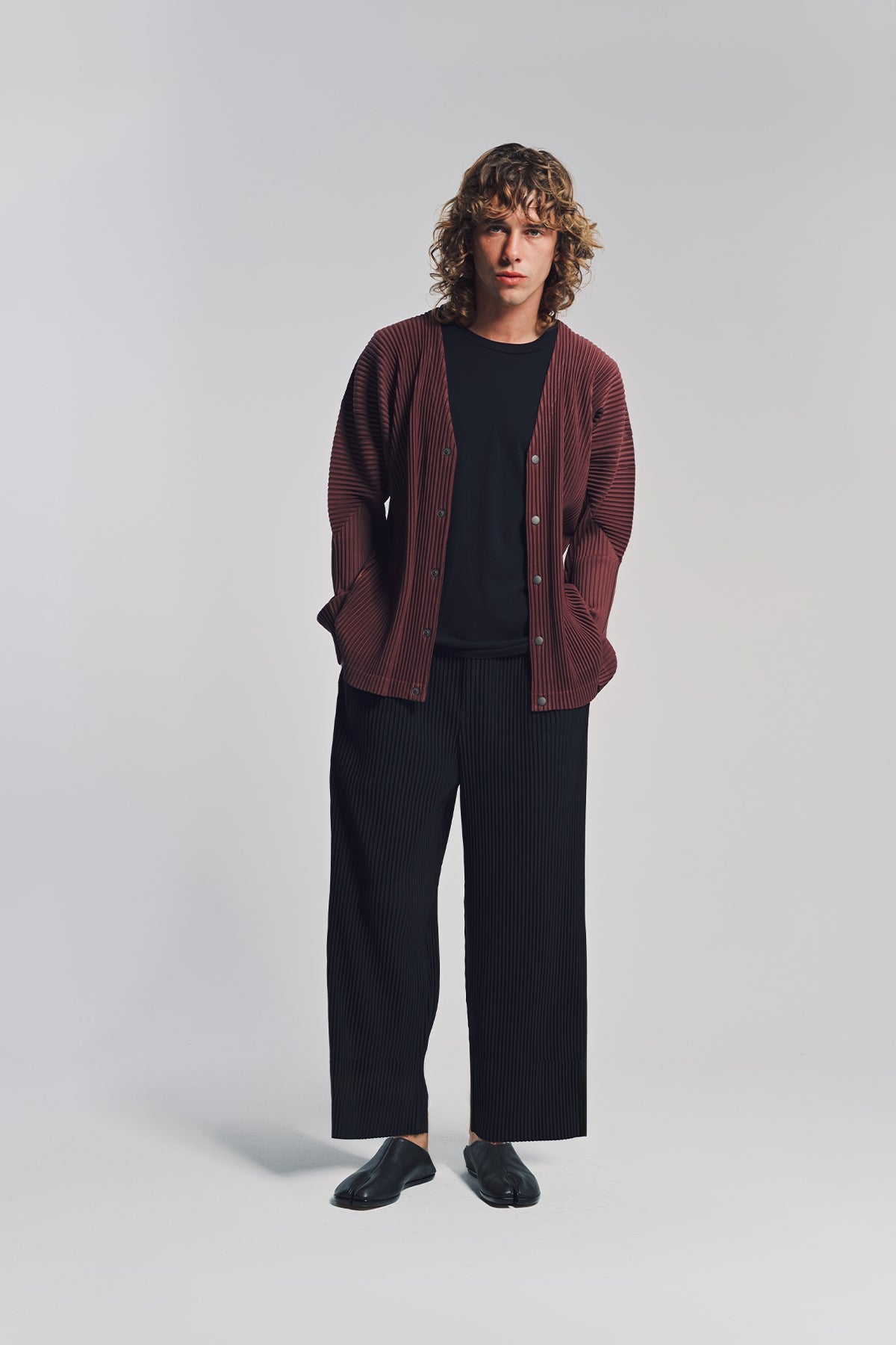 HOMME PLISSÉ ISSEY MIYAKE | PLEATED CARDIGAN