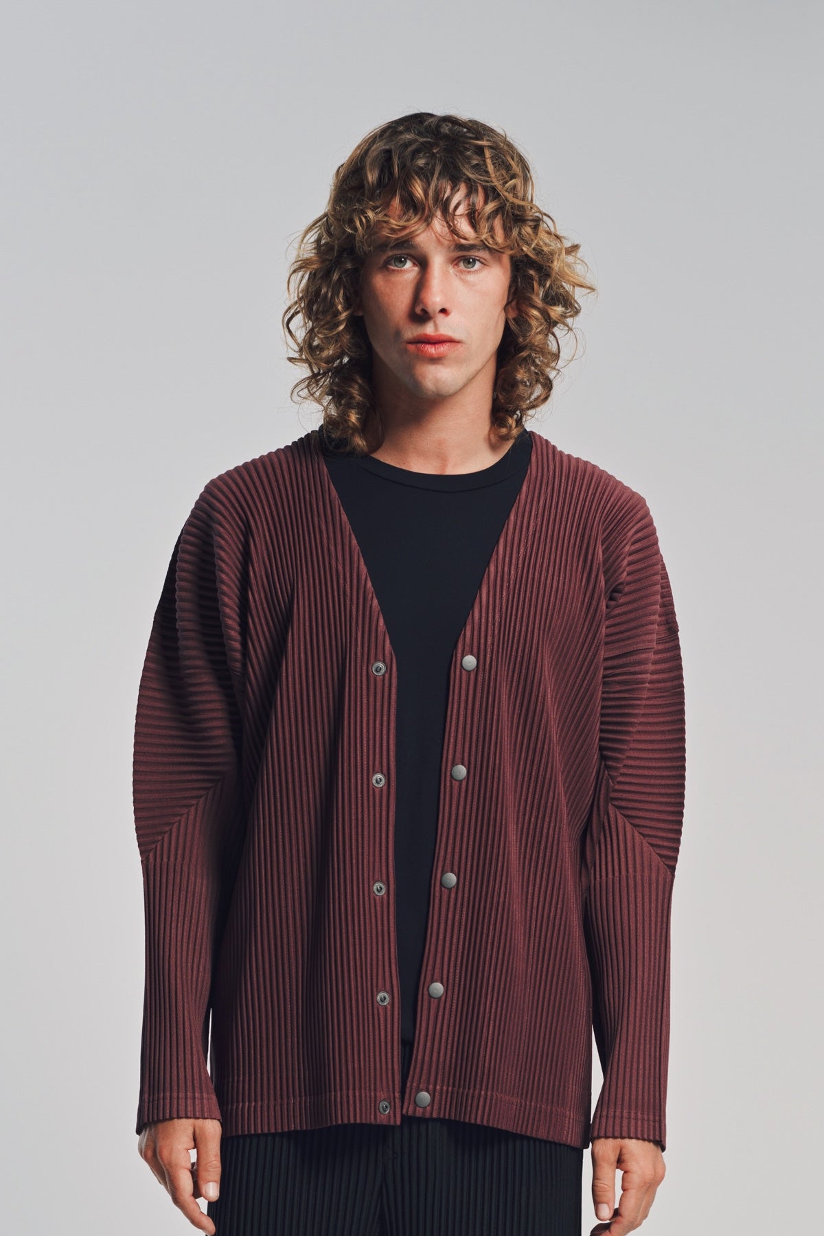 HOMME PLISSÉ ISSEY MIYAKE | PLEATED CARDIGAN