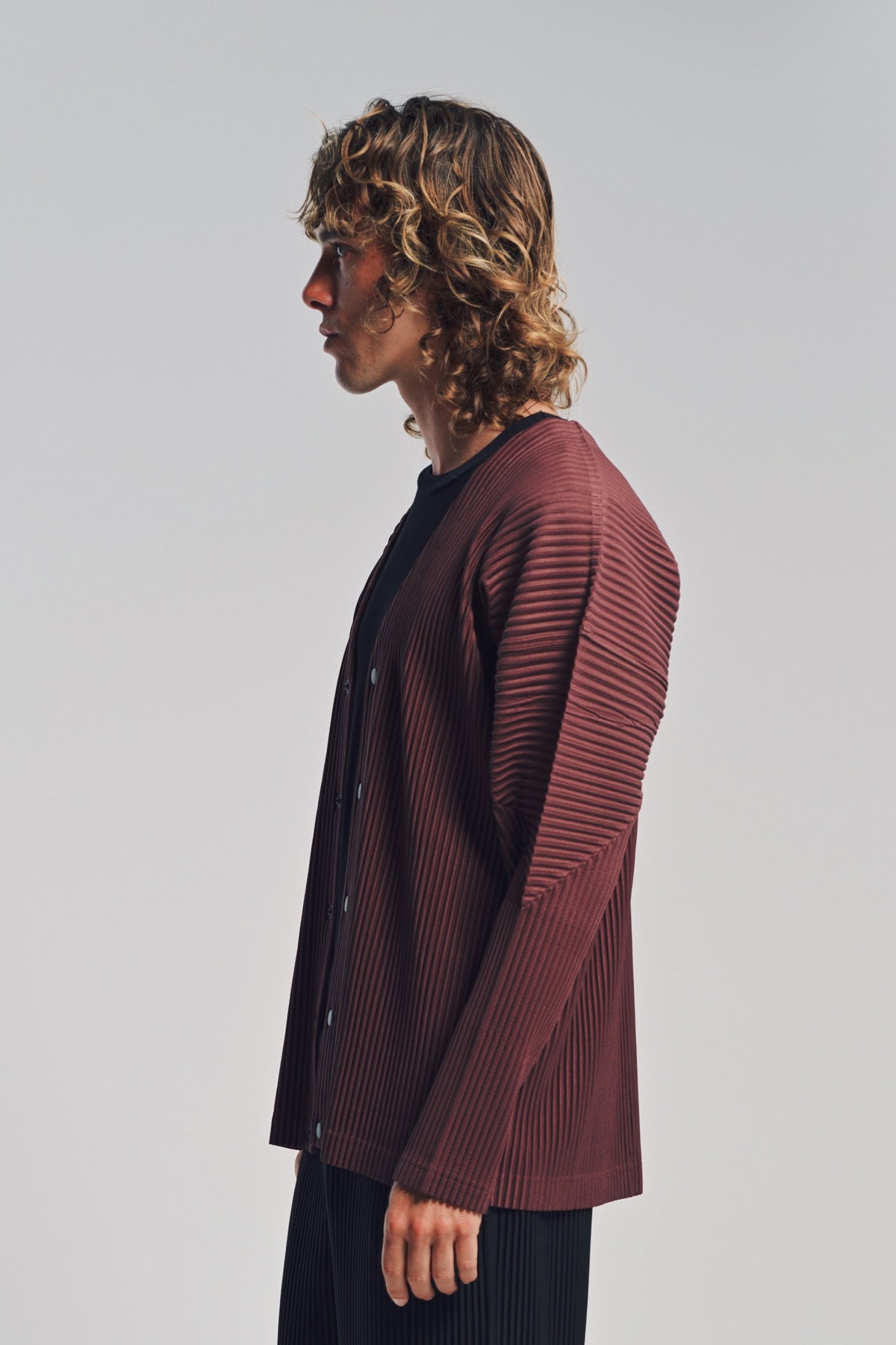 HOMME PLISSÉ ISSEY MIYAKE | PLEATED CARDIGAN