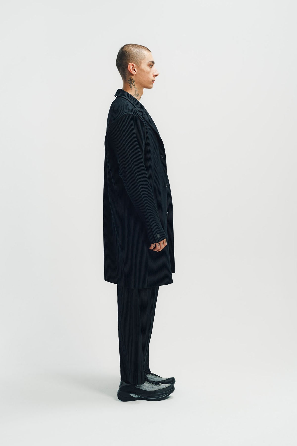 homme plisse issey miyake vase 1 コート HOMME PLISSÉ ISSEY MIYAKE | BASICS COAT