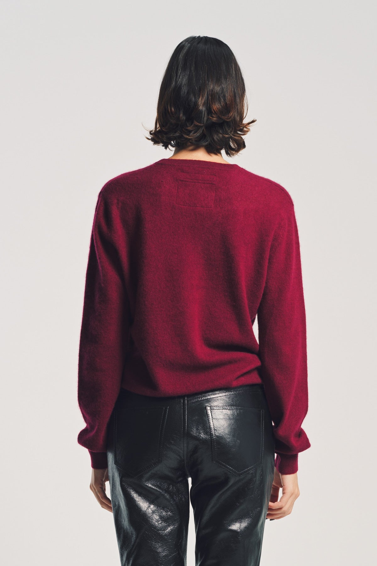 FRENCKENBERGER | MINI R-NECK SWEATER