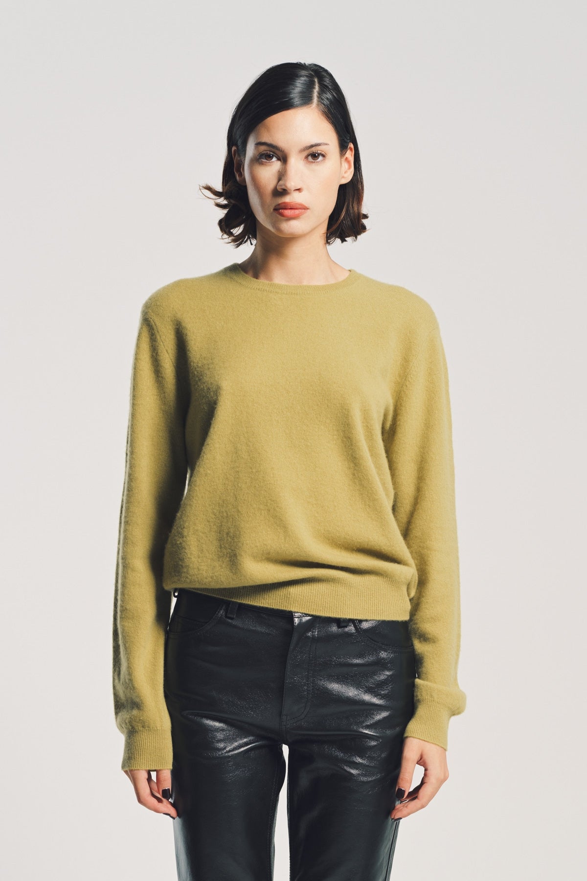 FRENCKENBERGER | MINI R-NECK SWEATER