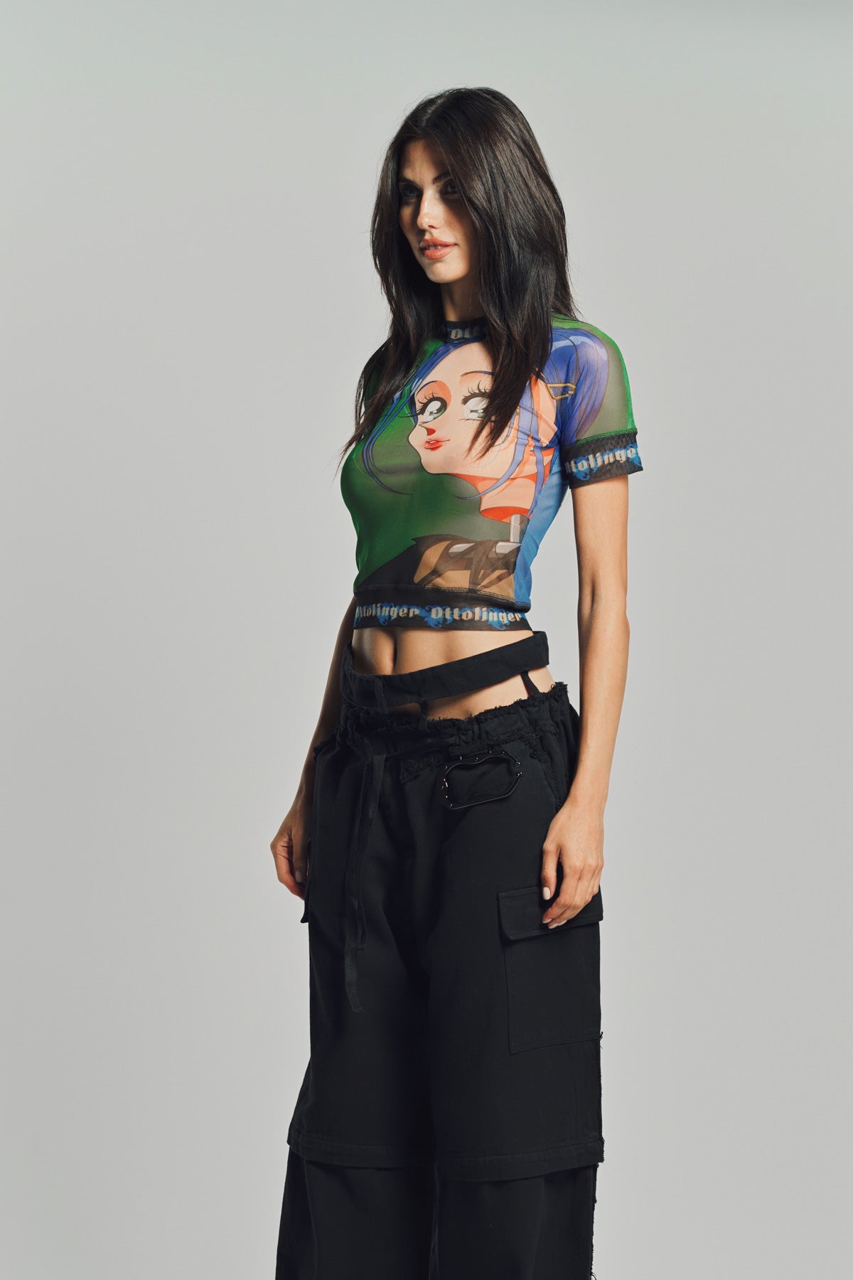 OTTOLINGER | JULIEN CECCALDI MESH TEE