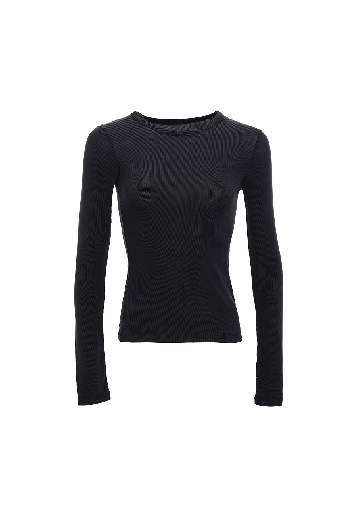 AYA MUSE | RIBBED LONG SLEEVE SHIRT