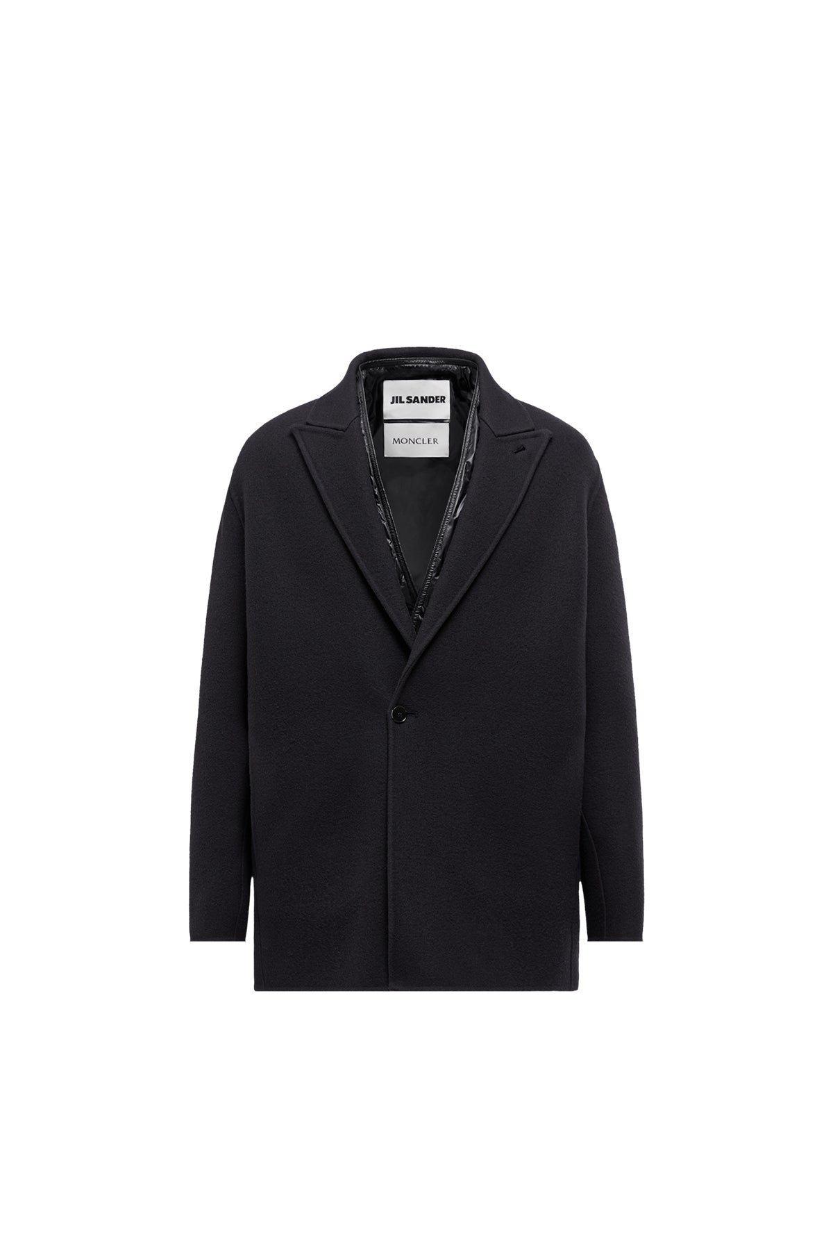 MONCLER X JIL SANDER | MEN'S RHAMNOSE 3-IN-1 WOOL MONO-BREASTED DOWN JACKET