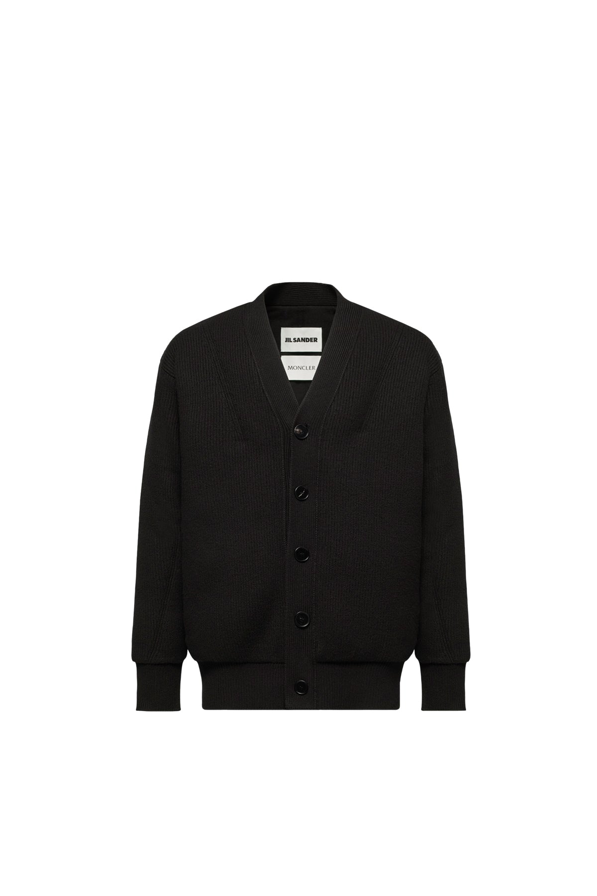 MONCLER X JIL SANDER | MEN'S PADDED WOOL CARDIGAN