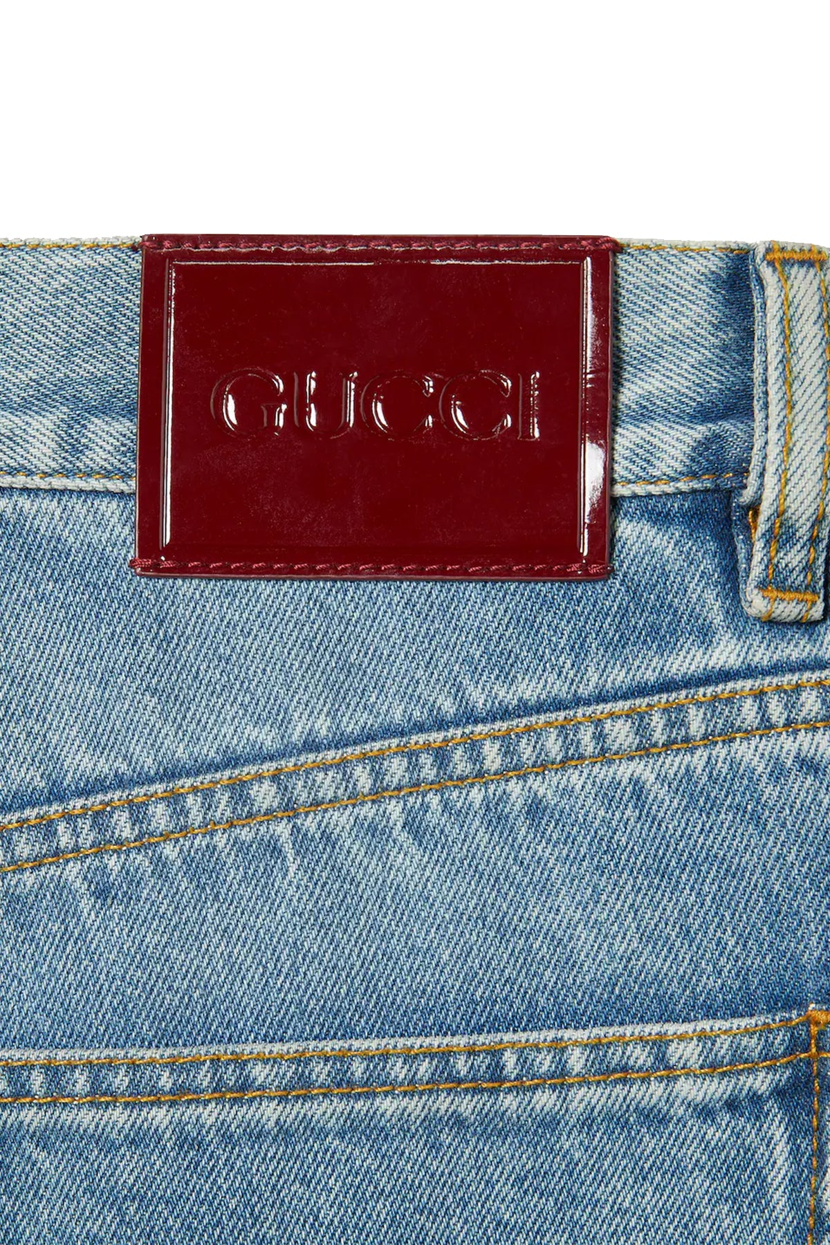 GUCCI | STRAIGHT FIT DENIM PANTS