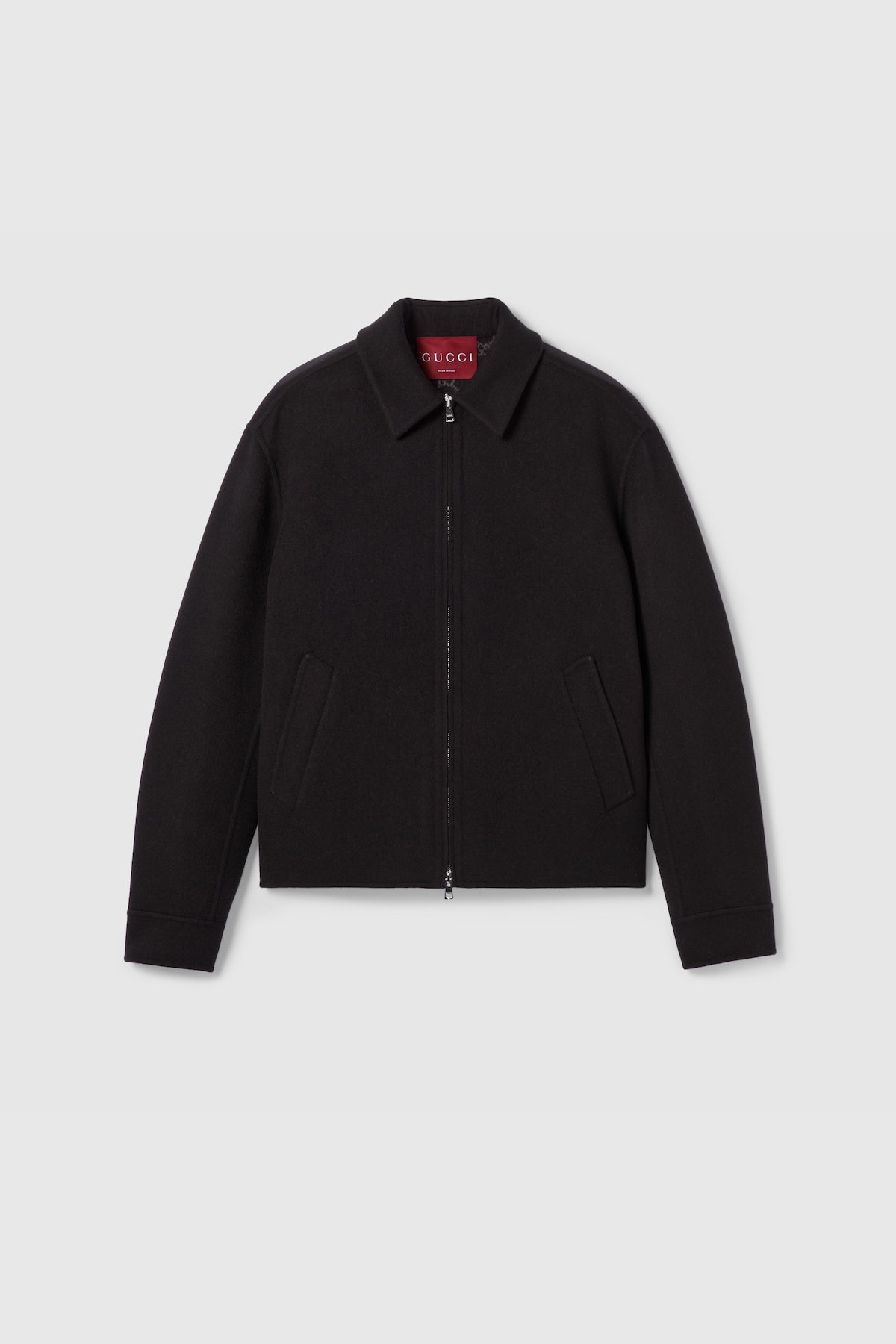 GUCCI ブラック ジャンパー 48 355282-51628-GUCCI-DOUBLE-WOOL